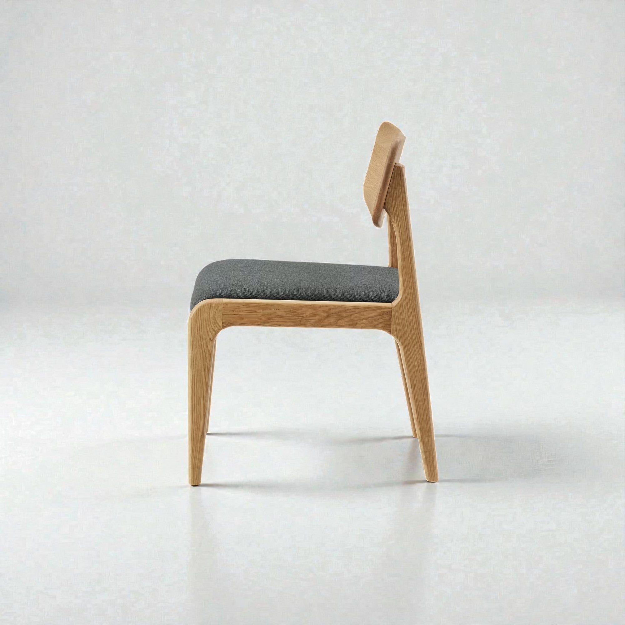 Kosha Dining Chair - Solid Teak/Oak/Walnut Wood