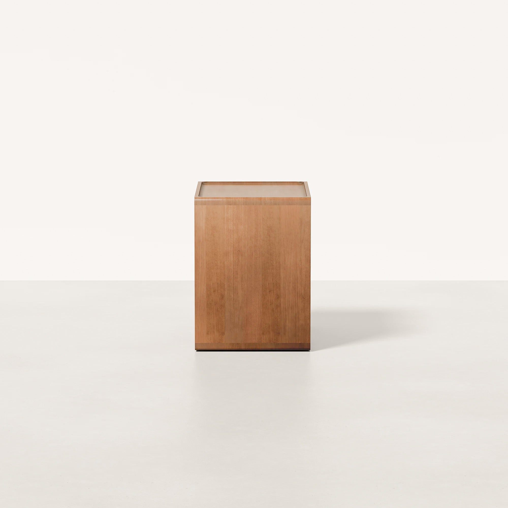 Mowa Bedside Table | Solid Walnut/Teak/Oak Wood | 1.2 Feet Length