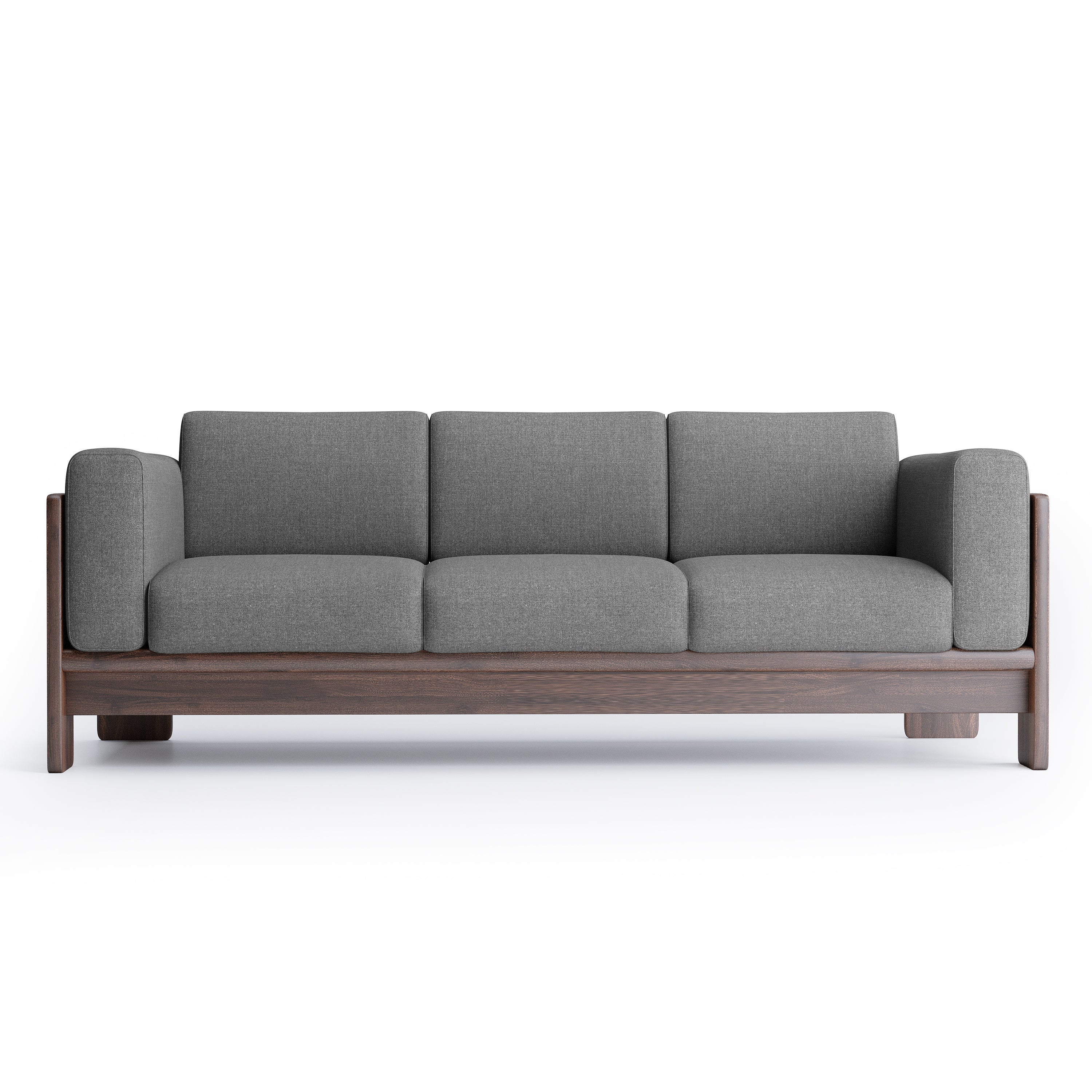 Nordhaven Sofa | 3 Seater | Solid Teak/Walnut/Oak Wood