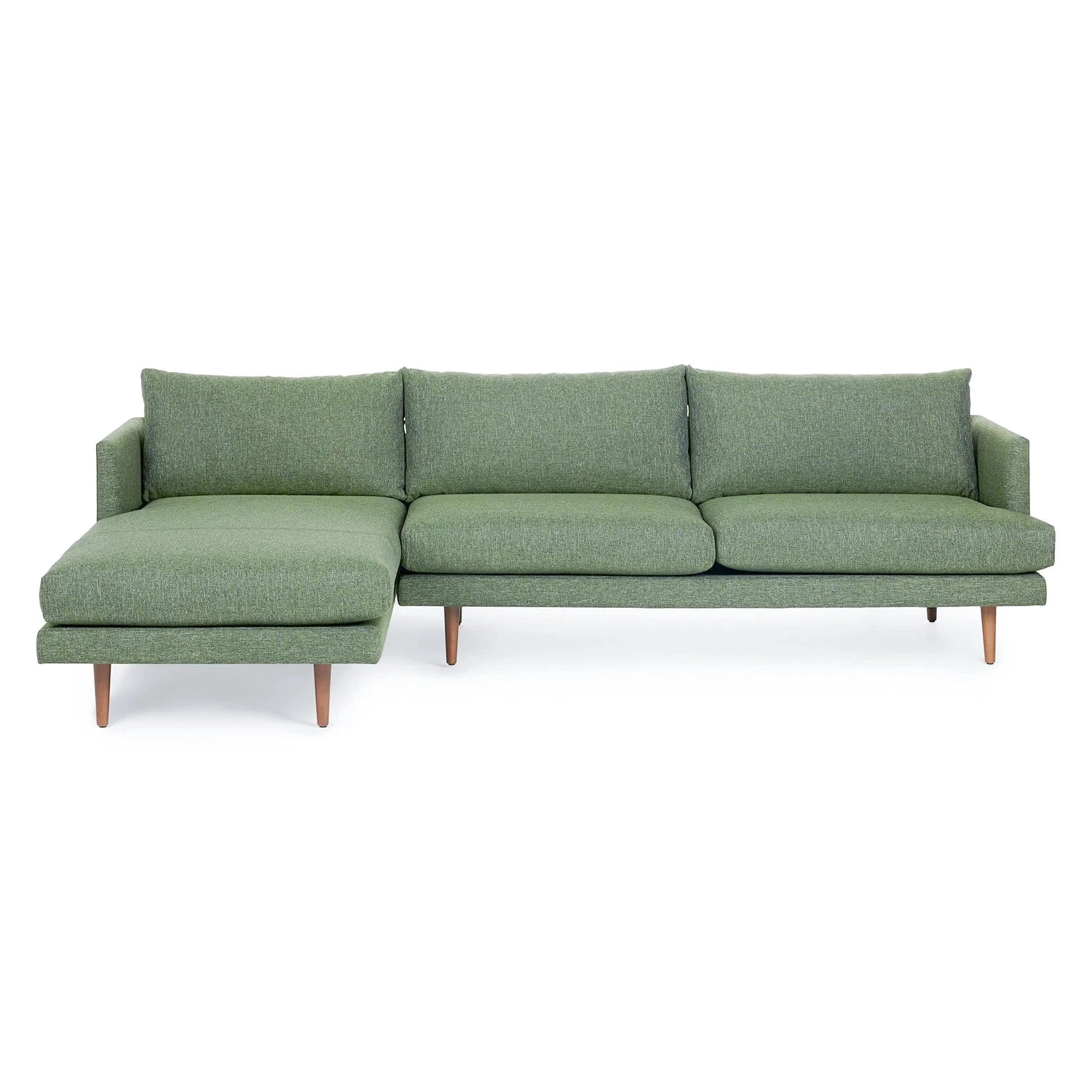 Anne Sofa | L Shaped Right Sectional | Down-feather Cushion (9.3 feet) XL | Removable Fabric