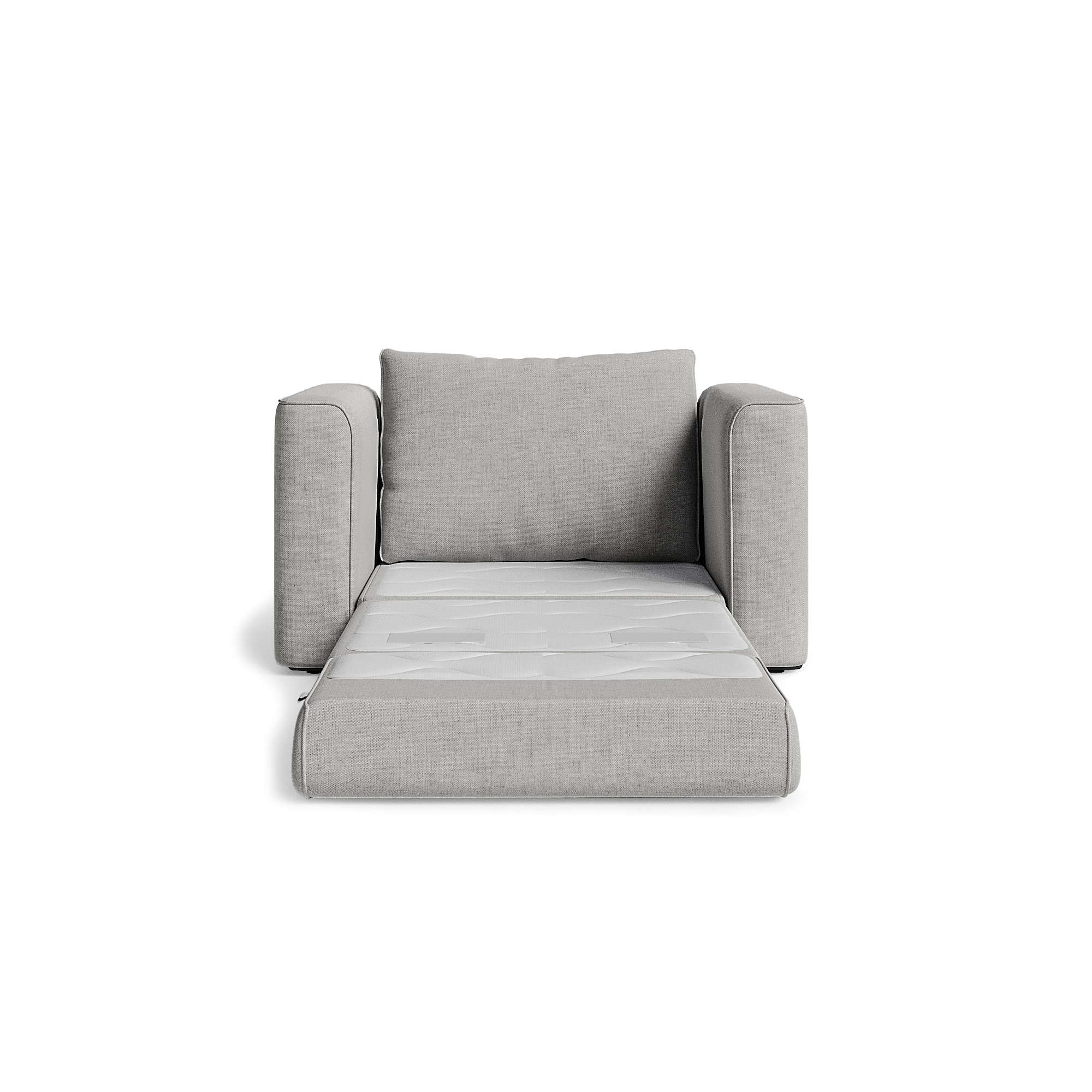 Porto Solo Sleeper Sofa | Sofa Cum Bed (4.5 Feet)