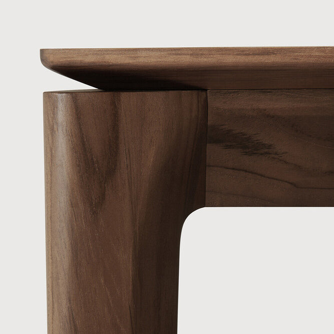 Elan Dining Table (5.3 feet) - Solid Teak/Walnut/Oak Wood