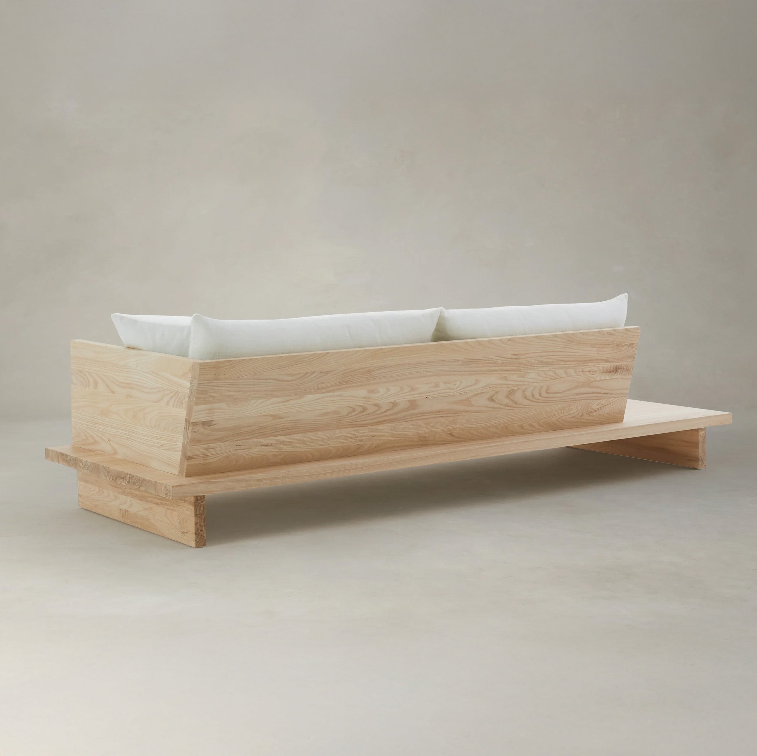 Marenco Sofa | 3 Seater | Solid Ash/Walnut Wood