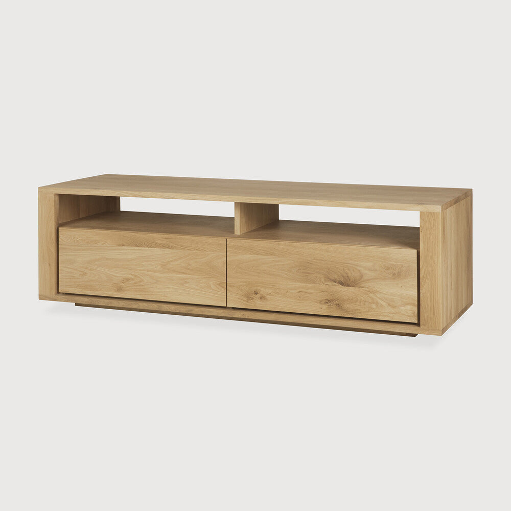 Sael TV Unit/Console - Solid Walnut/Teak/Oak Wood (Small)