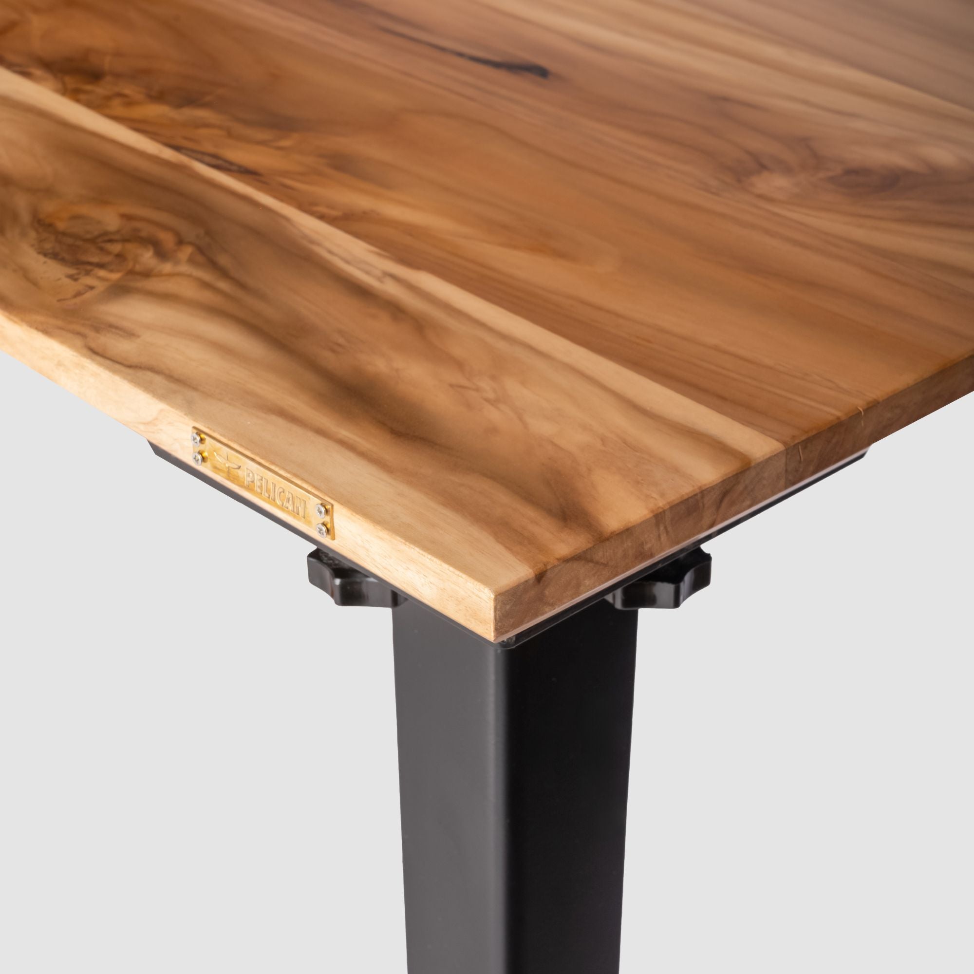 Takeshi Desk Pro with Storage Unit - Left Side (5x2.5 feet) - Solid Teak