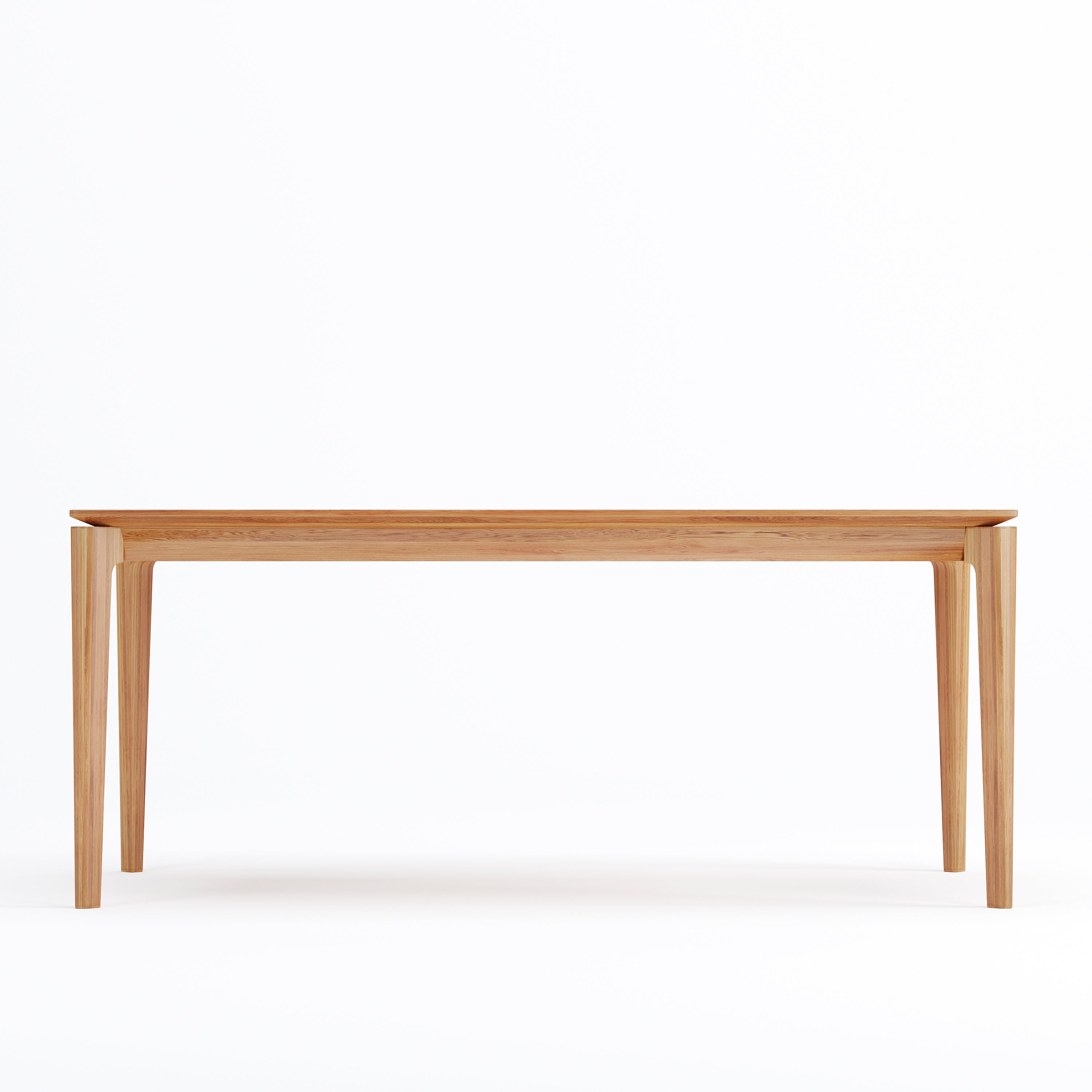 Elan Dining Table (6 feet) - Solid Teak/Walnut/Oak Wood