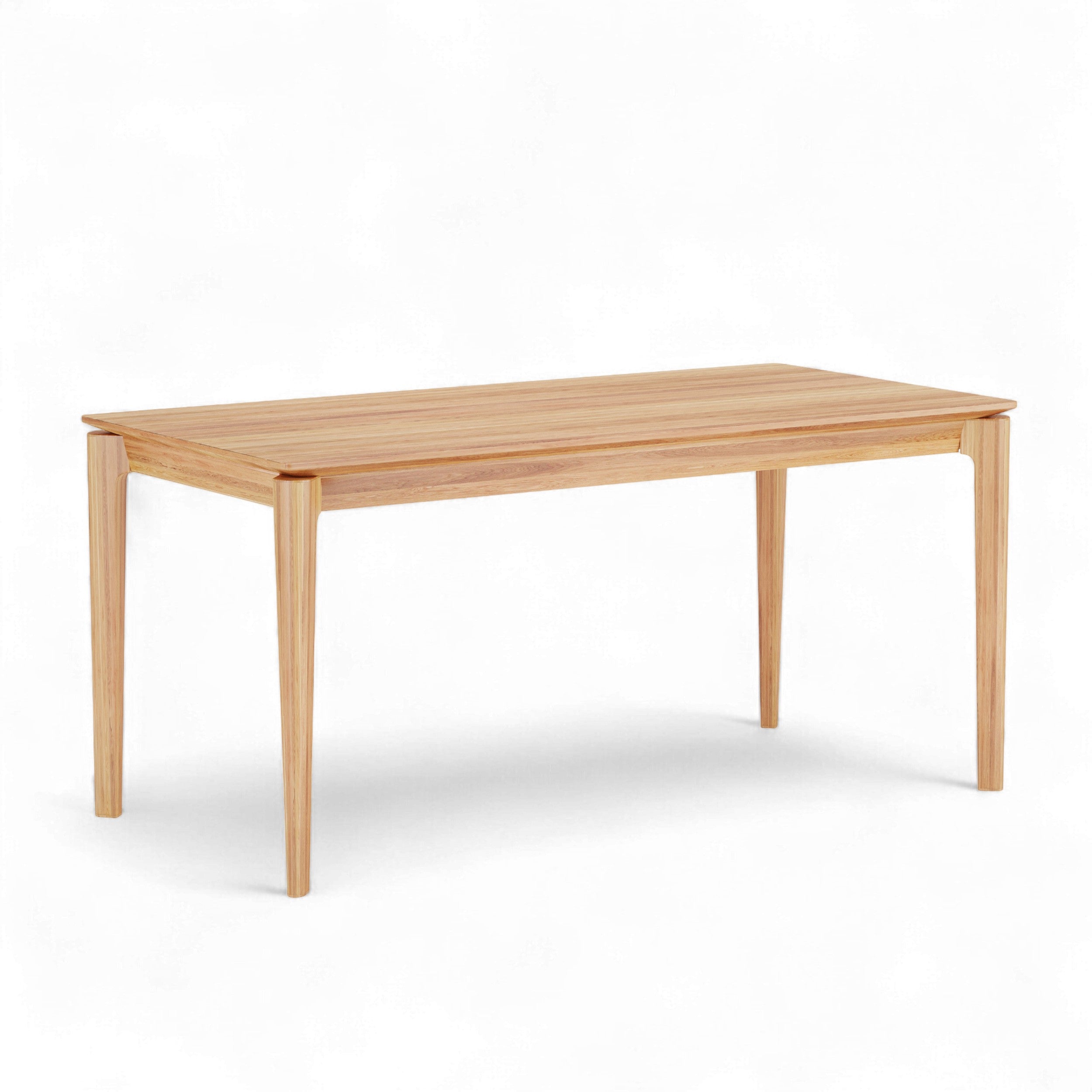 Elan Dining Table (5.3 feet) - Solid Teak/Walnut/Oak Wood