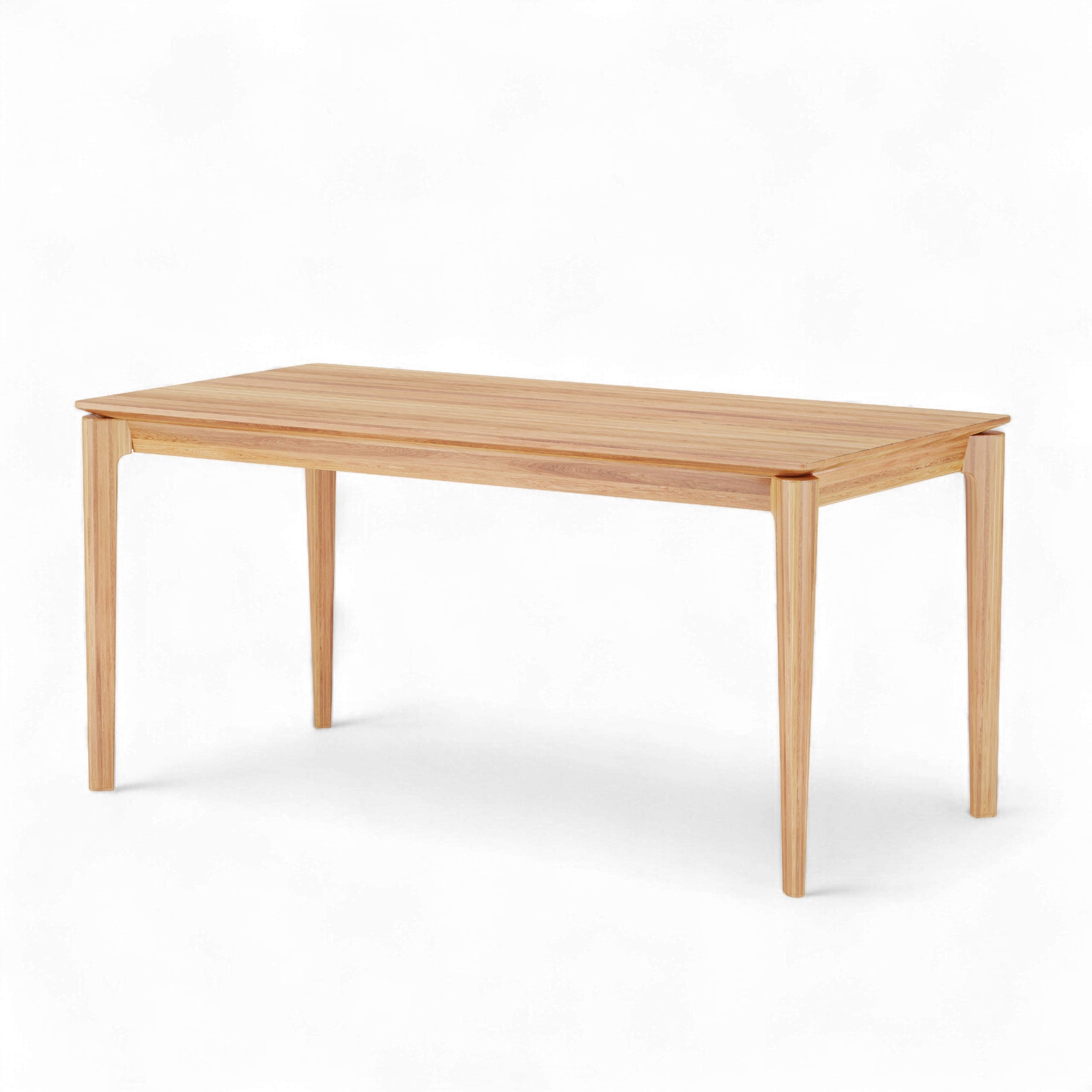 Elan Dining Table (5.3 feet) - Solid Teak/Walnut/Oak Wood
