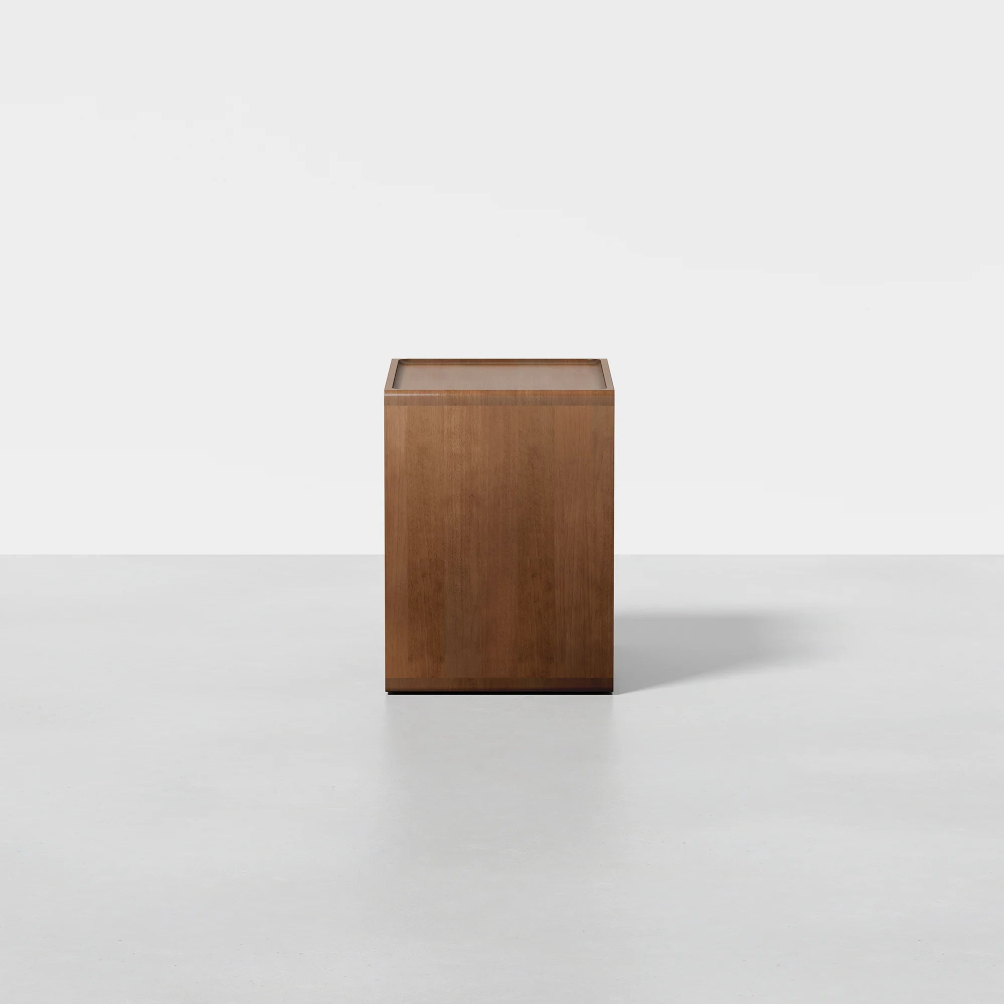 Mowa Bedside Table | Solid Walnut/Teak/Oak Wood | 1.2 Feet Length