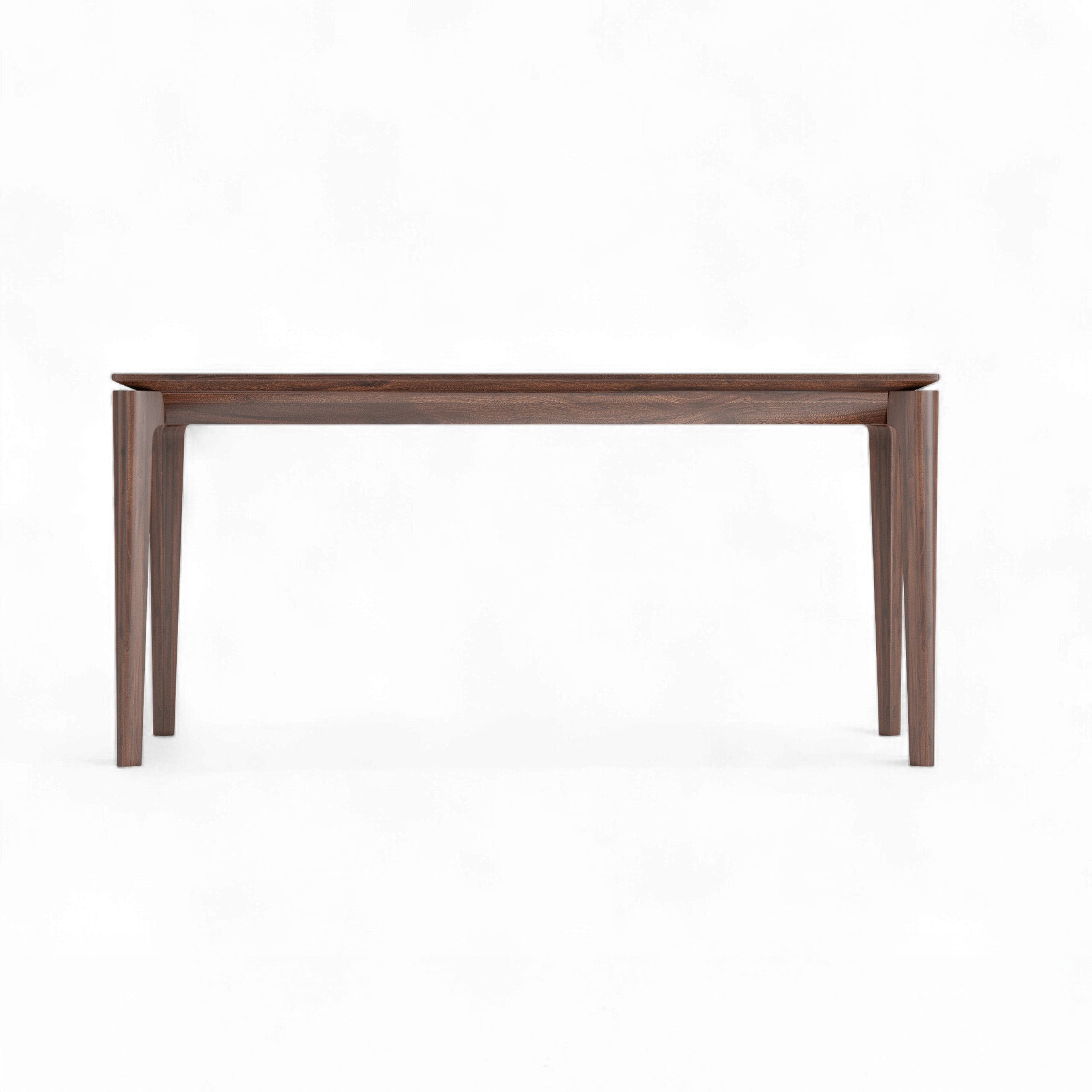 Elan Dining Table (5.3 feet) - Solid Teak/Walnut/Oak Wood