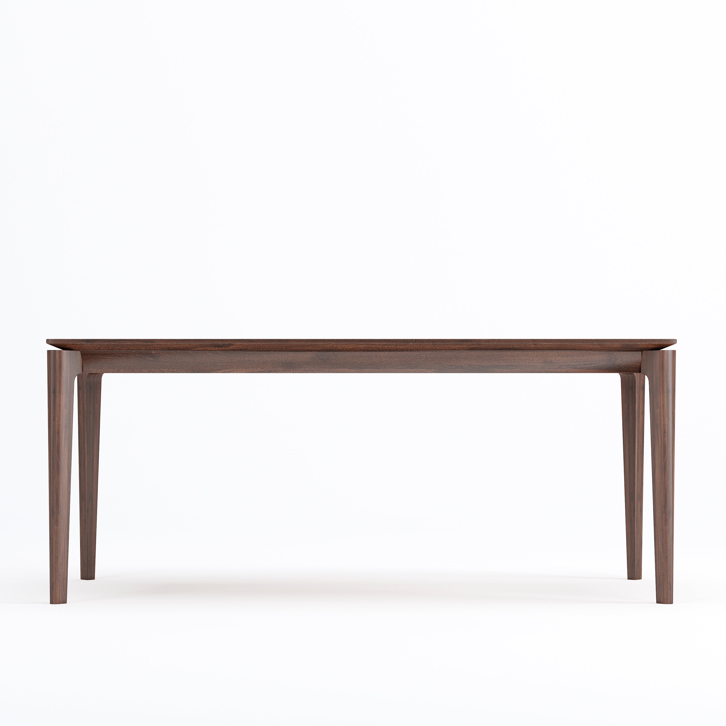 Elan Dining Table (6 feet) - Solid Teak/Walnut/Oak Wood