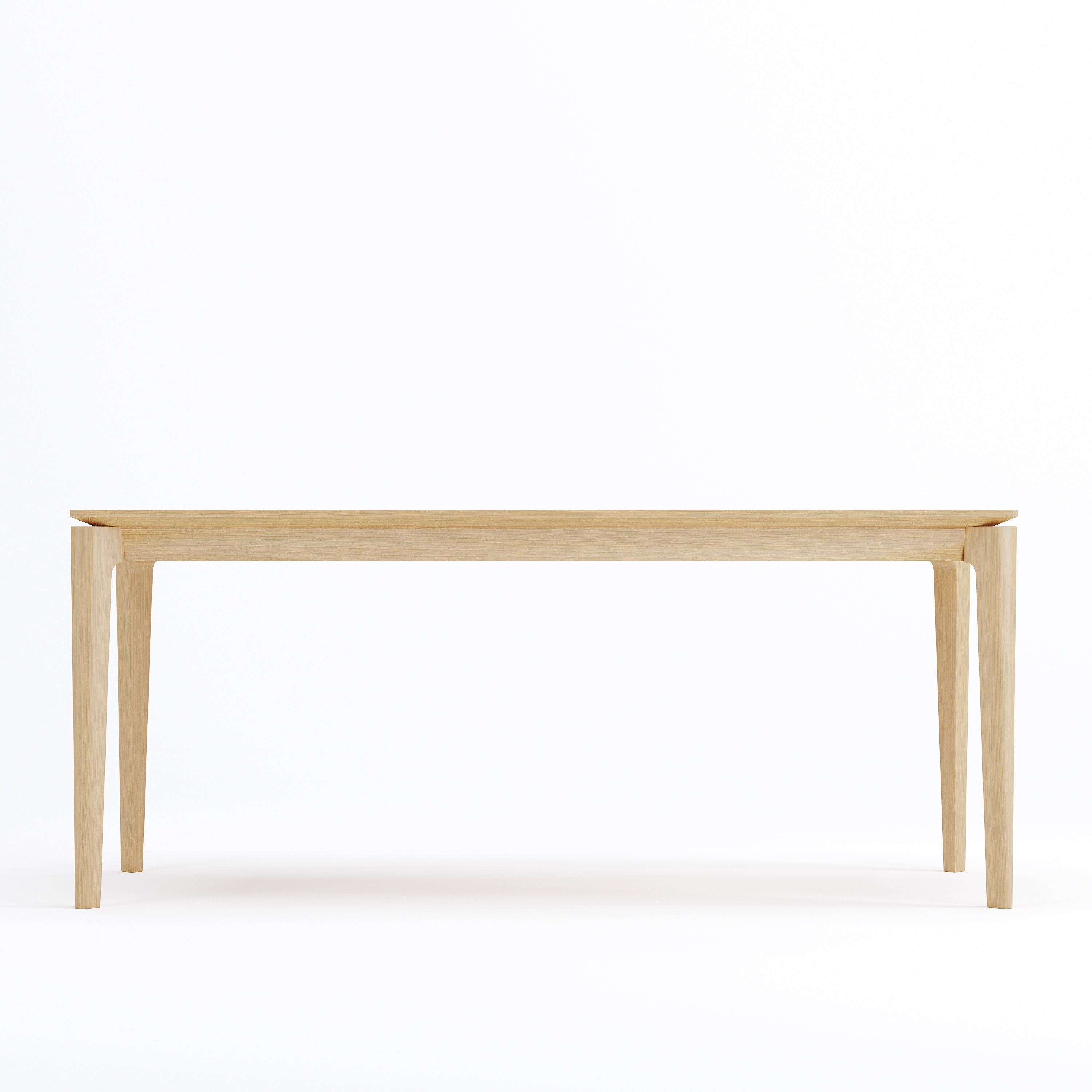 Elan Dining Table (6 feet) - Solid Teak/Walnut/Oak Wood