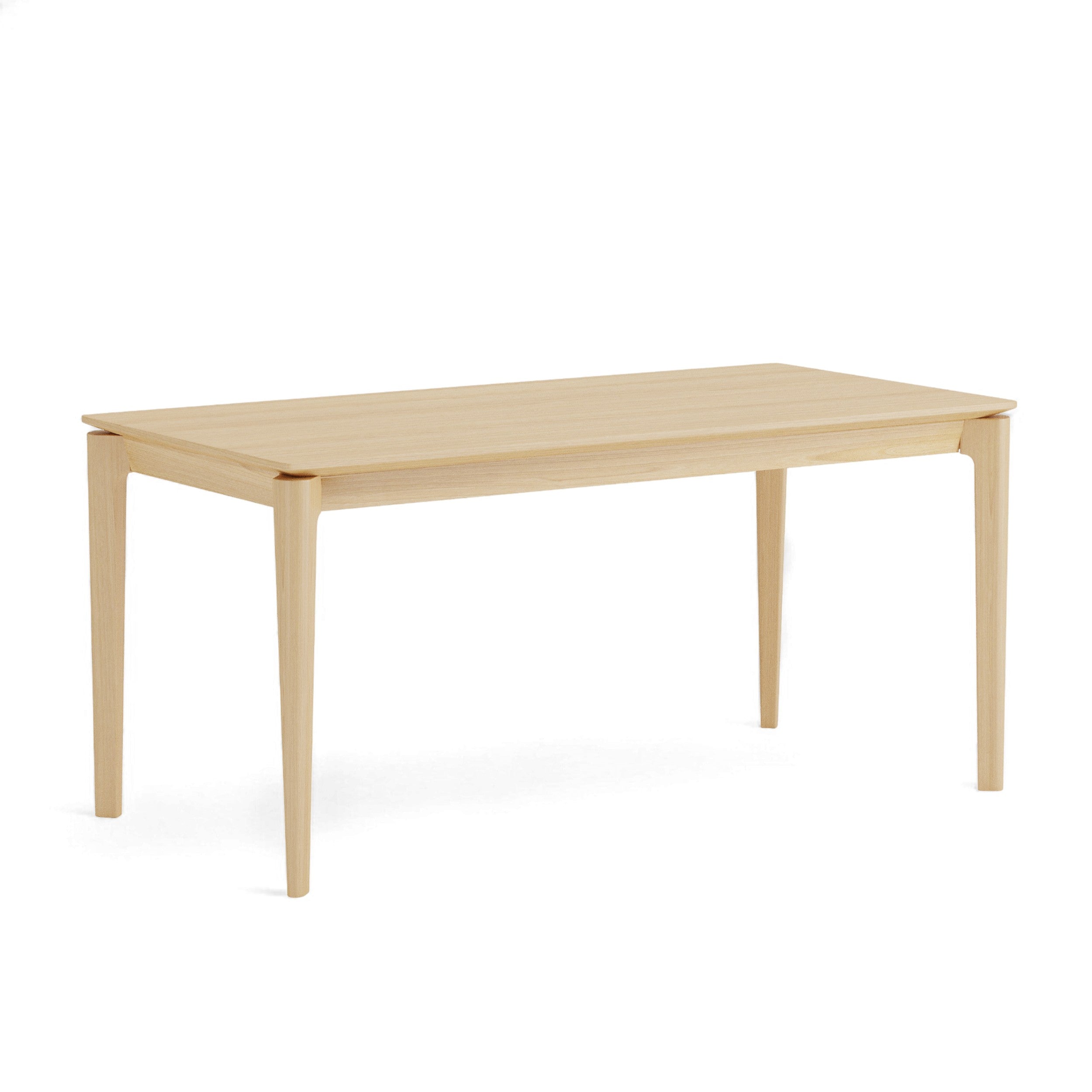 Elan Dining Table (5.3 feet) - Solid Teak/Walnut/Oak Wood