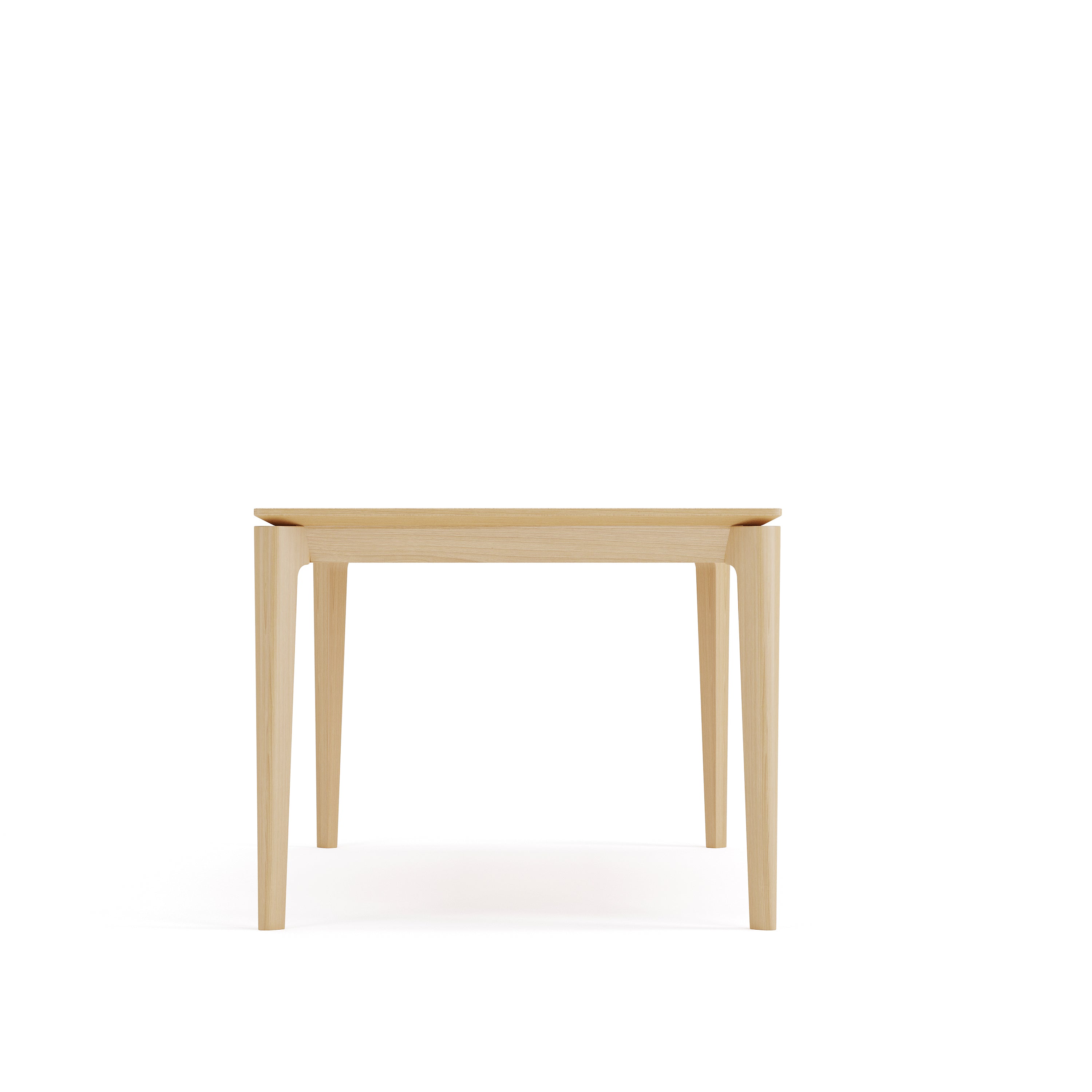 Elan Dining Table (6.5 feet) - Solid Teak/Walnut/Oak Wood