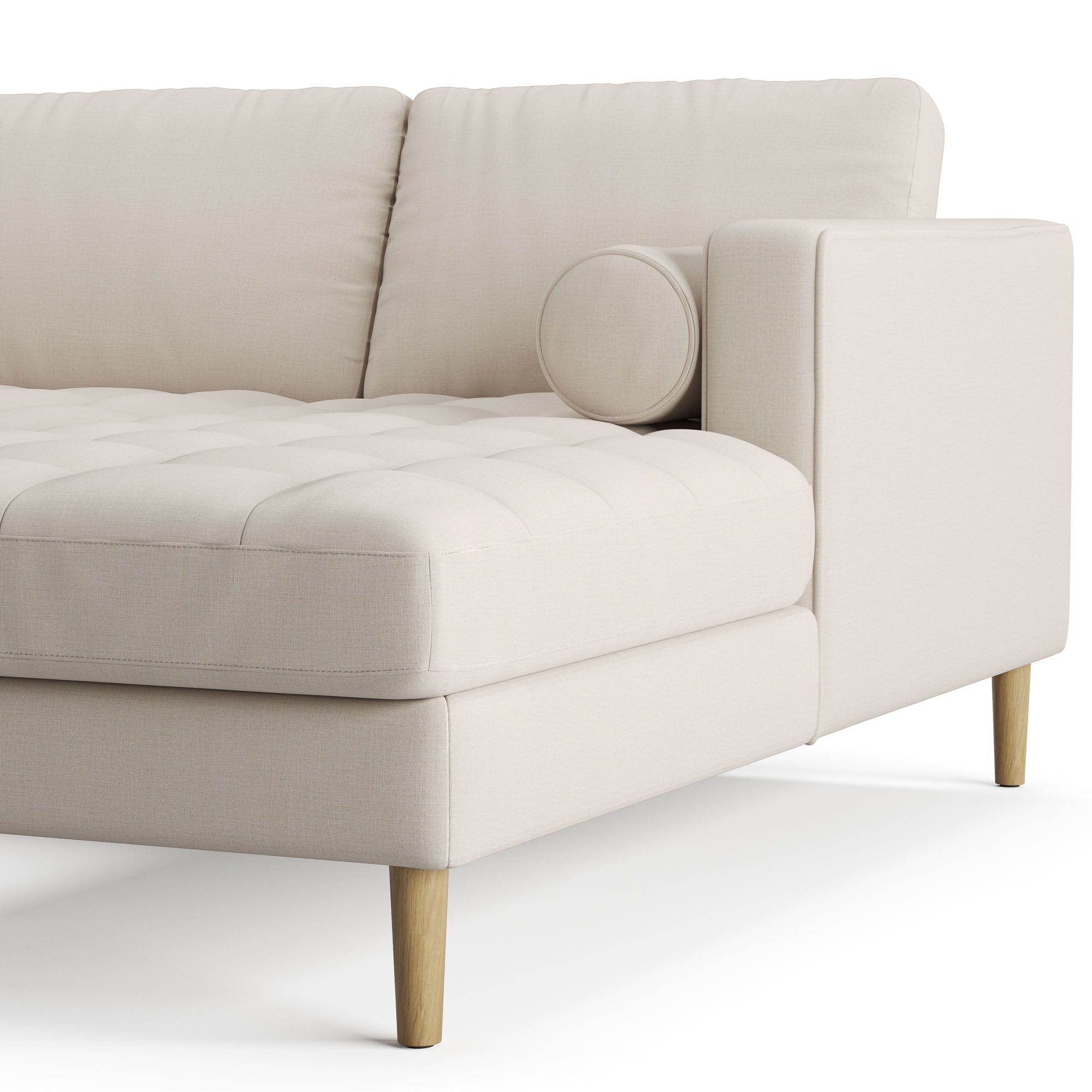 ivory left-sectional