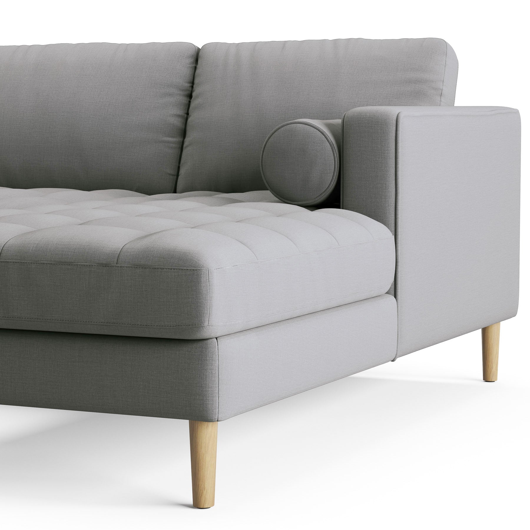 stone-grey left-sectional
