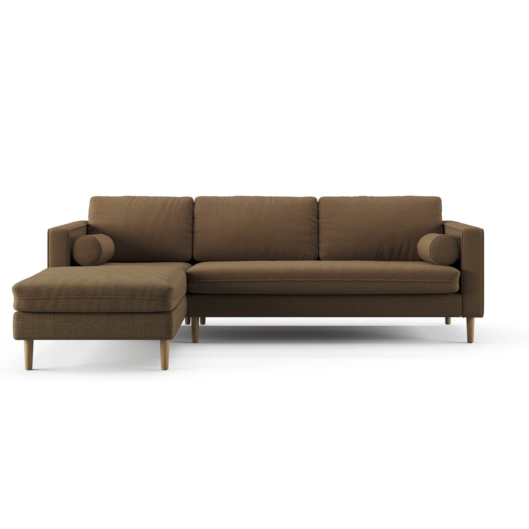 umber-brown right-sectional