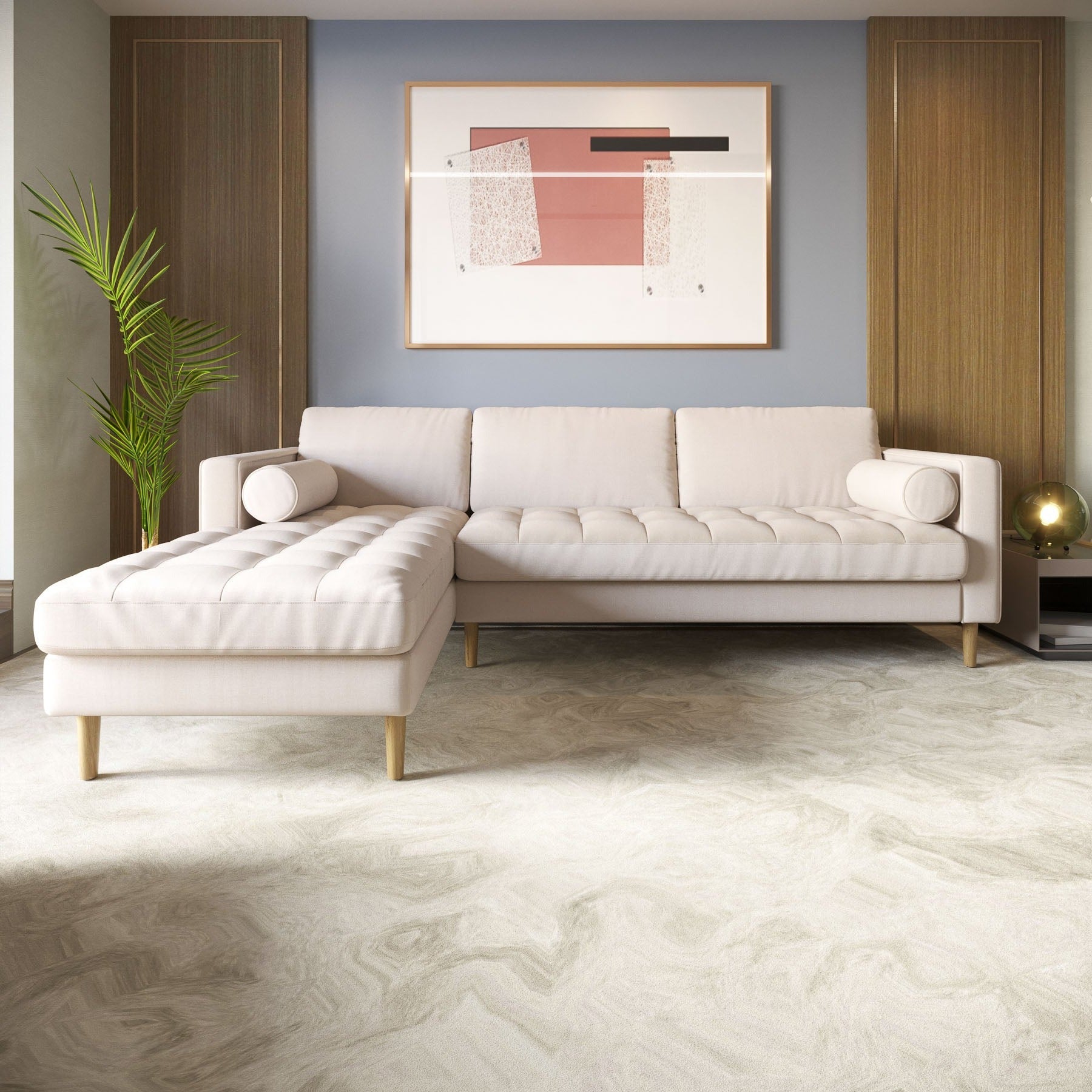 ivory right-sectional