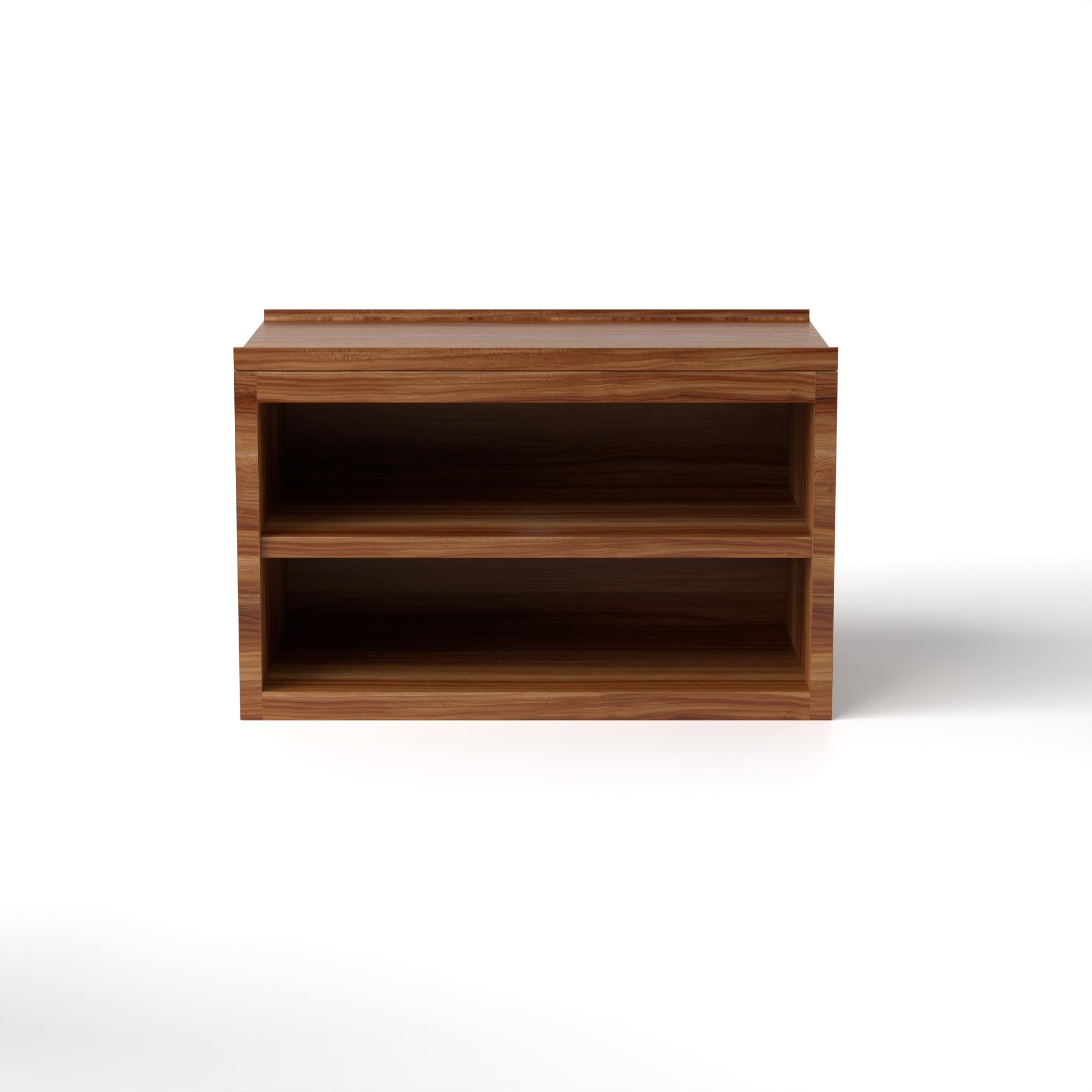 Stava Bedside Table | Solid Walnut/Teak/Oak Wood (Open) | 3 Feet Length