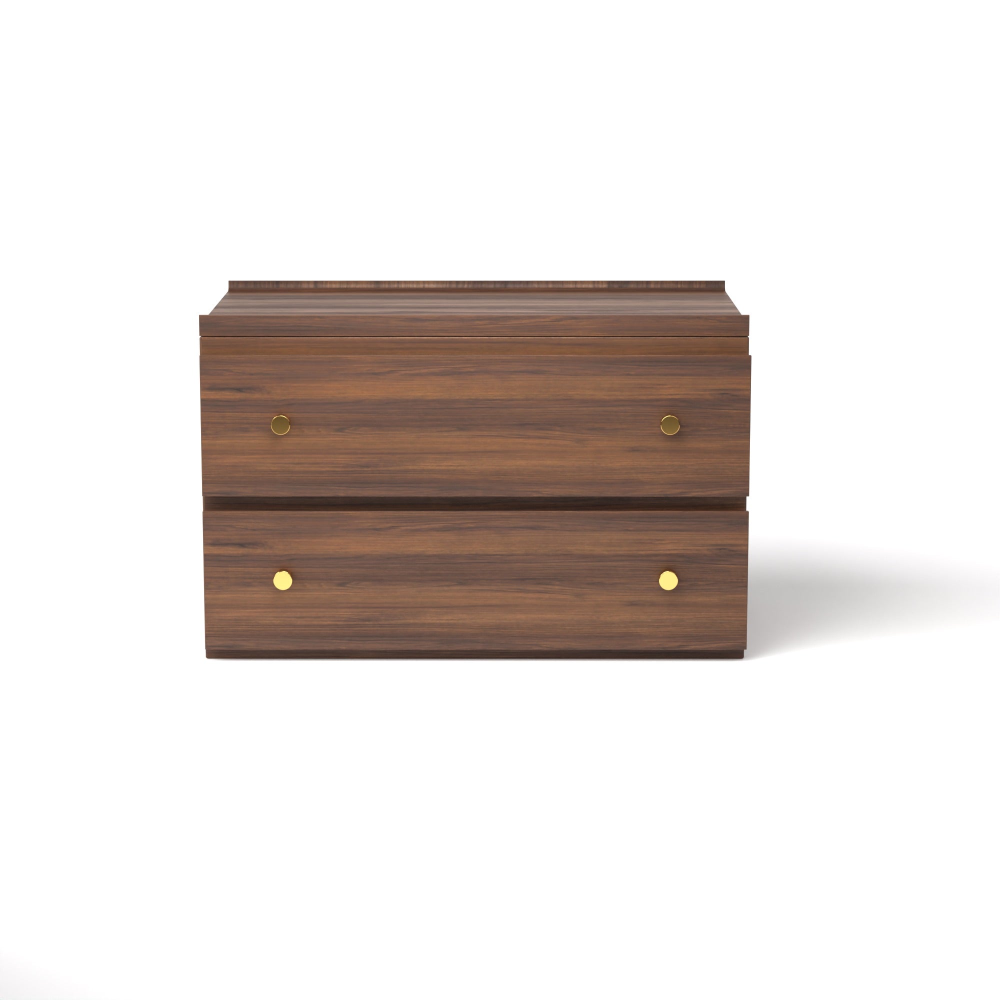 Stava Bedside Table | Solid Walnut/Teak/Oak Wood | 3 Feet Length