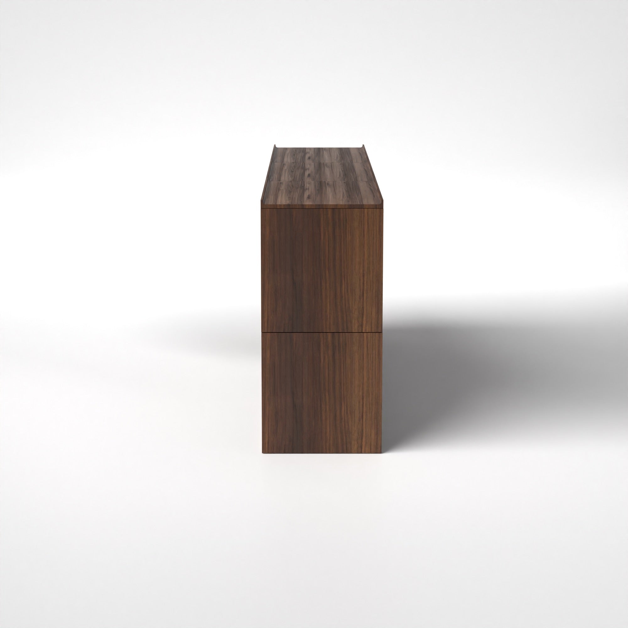 Stava Modular Shelving System | Solid Walnut/Teak/Oak Wood (4x3) | 8 Feet Length