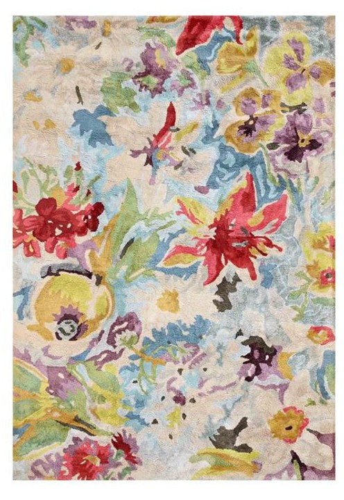 Floral rug