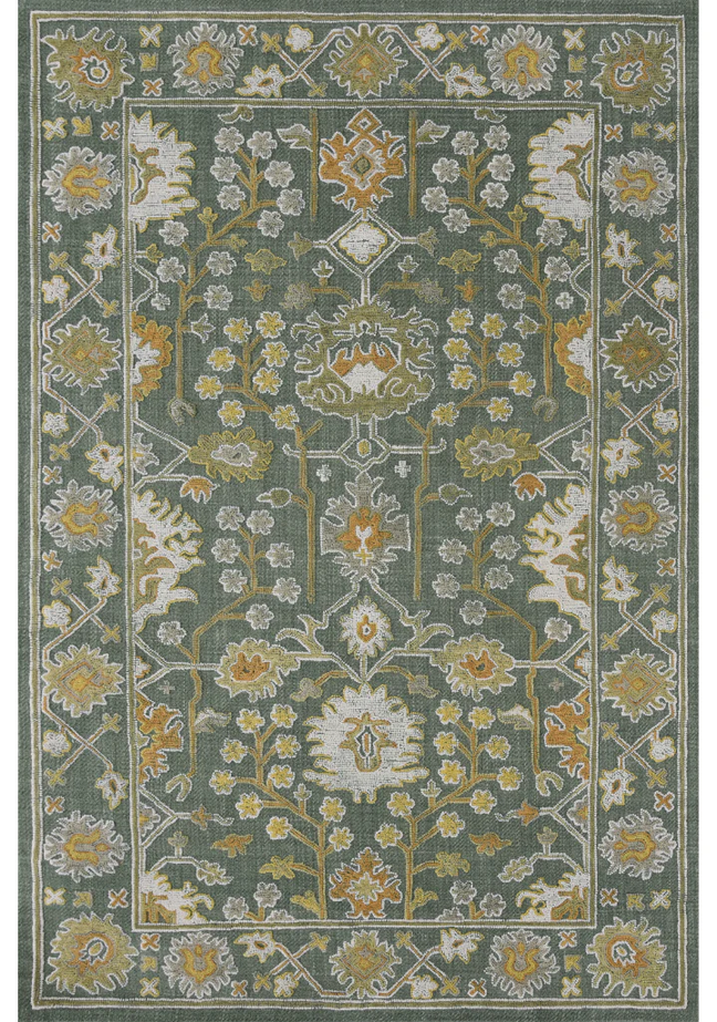 Persian Hand Tufted Wool Rug - 5x8 ft (RG_00134)