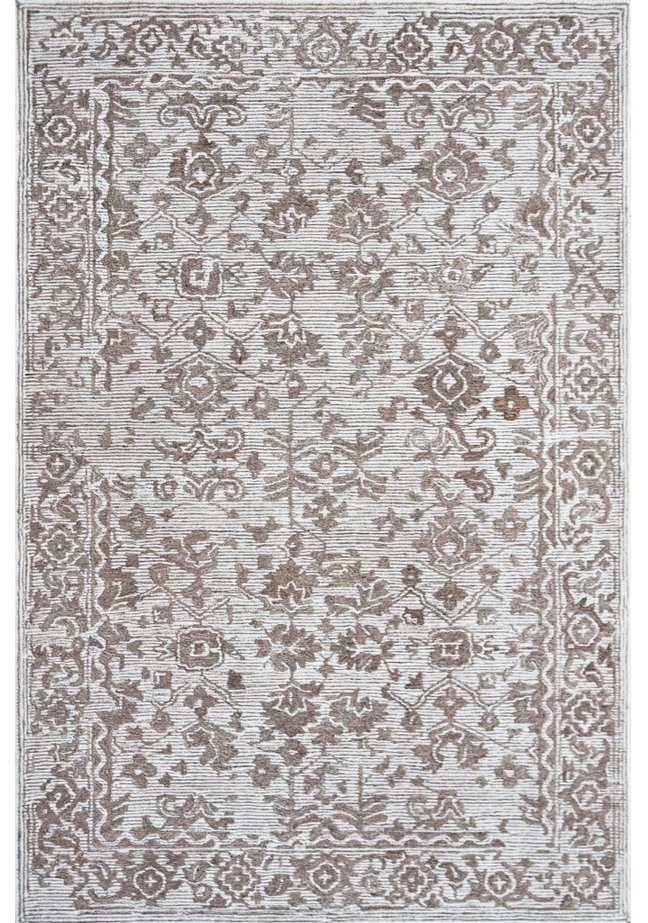 Persian Hand Tufted Wool Rug - 5x8 ft (RG_00138)