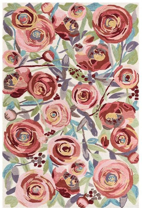 Floral rug