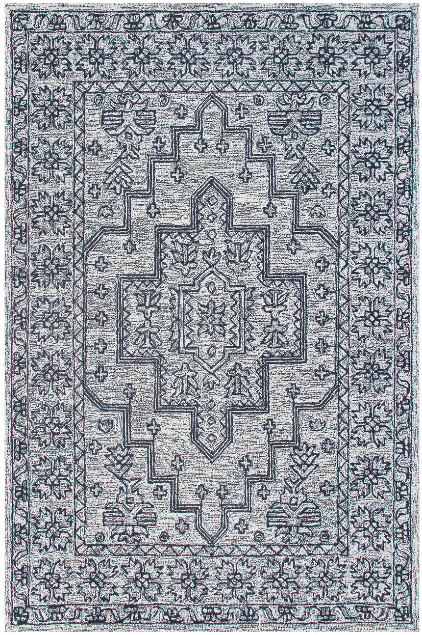 Persian Hand Tufted Wool Rug - 5x8 ft (RG_00148)