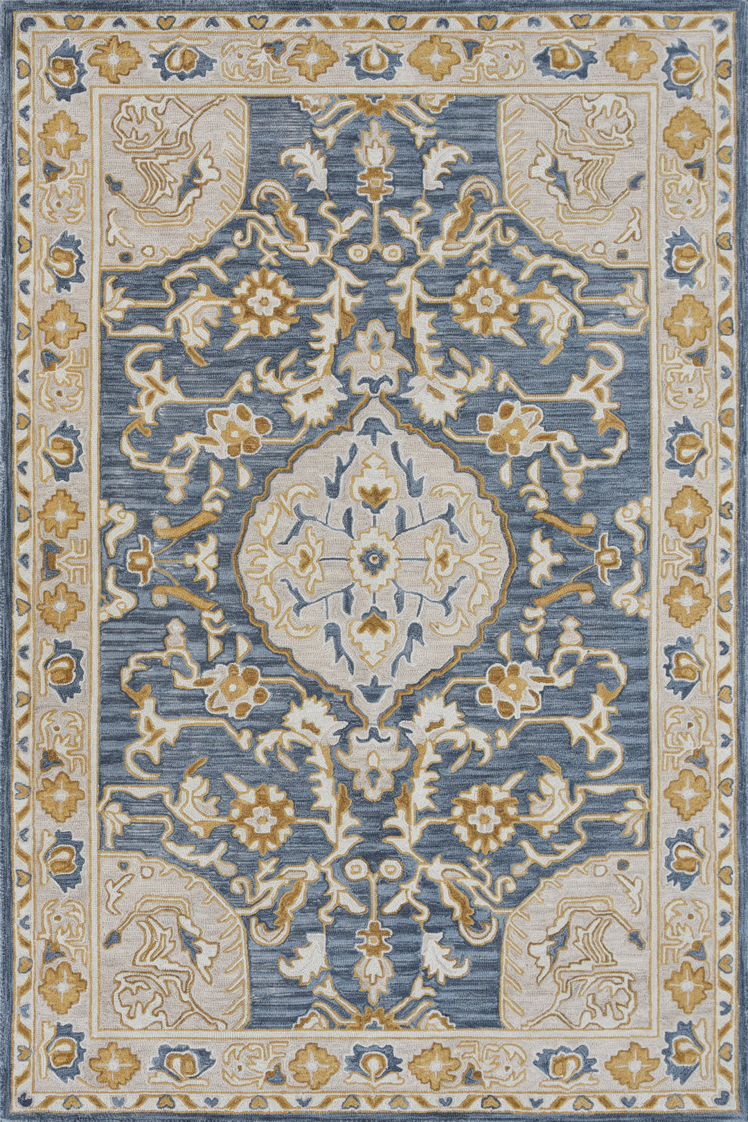 Persian Hand Tufted Wool Rug - 5x8 ft (RG_00149)