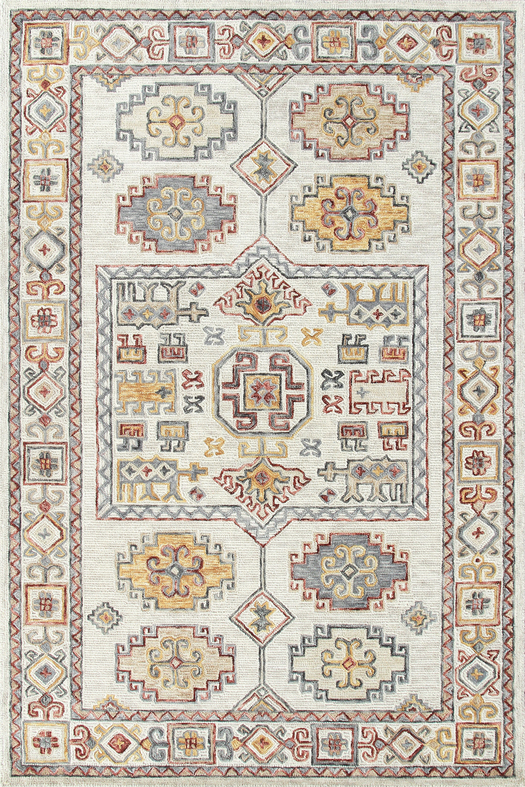 Persian Hand Tufted Wool Rug - 5x8 ft (RG_00153)