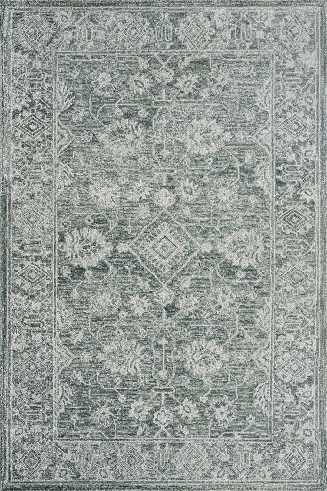 Persian Hand Tufted Wool Rug - 5x8 ft (RG_00162)