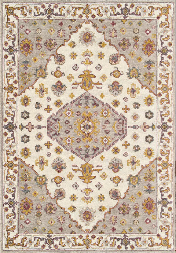 Persian Hand Tufted Wool Rug - 5x8 ft (RG_00176)