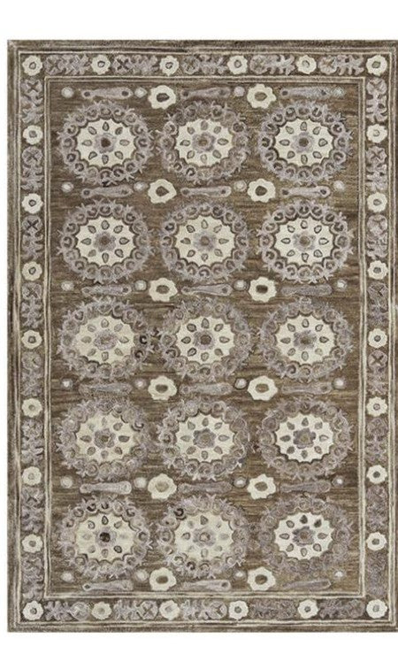 Persian Hand Tufted Wool Rug - 5x8 ft (RG_00181)