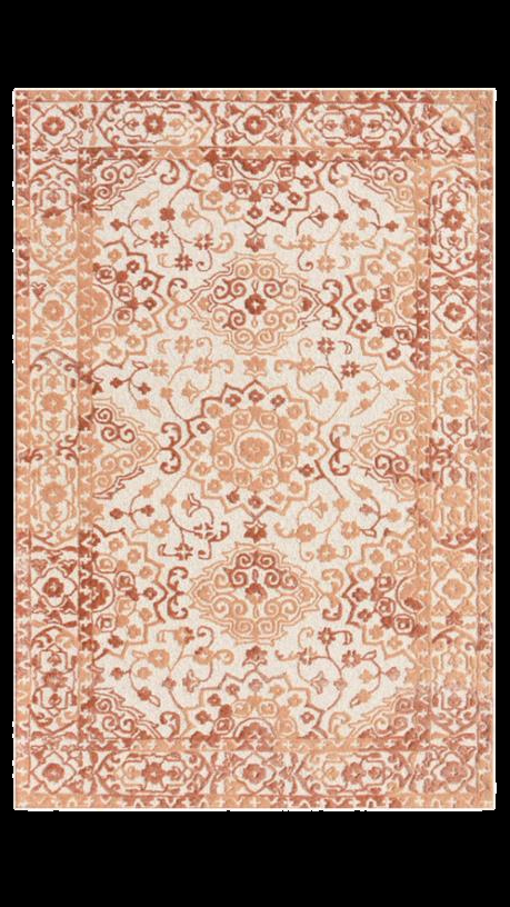 Persian Hand Tufted Wool & Viscose Rug - 5x8 ft (RG_00184)
