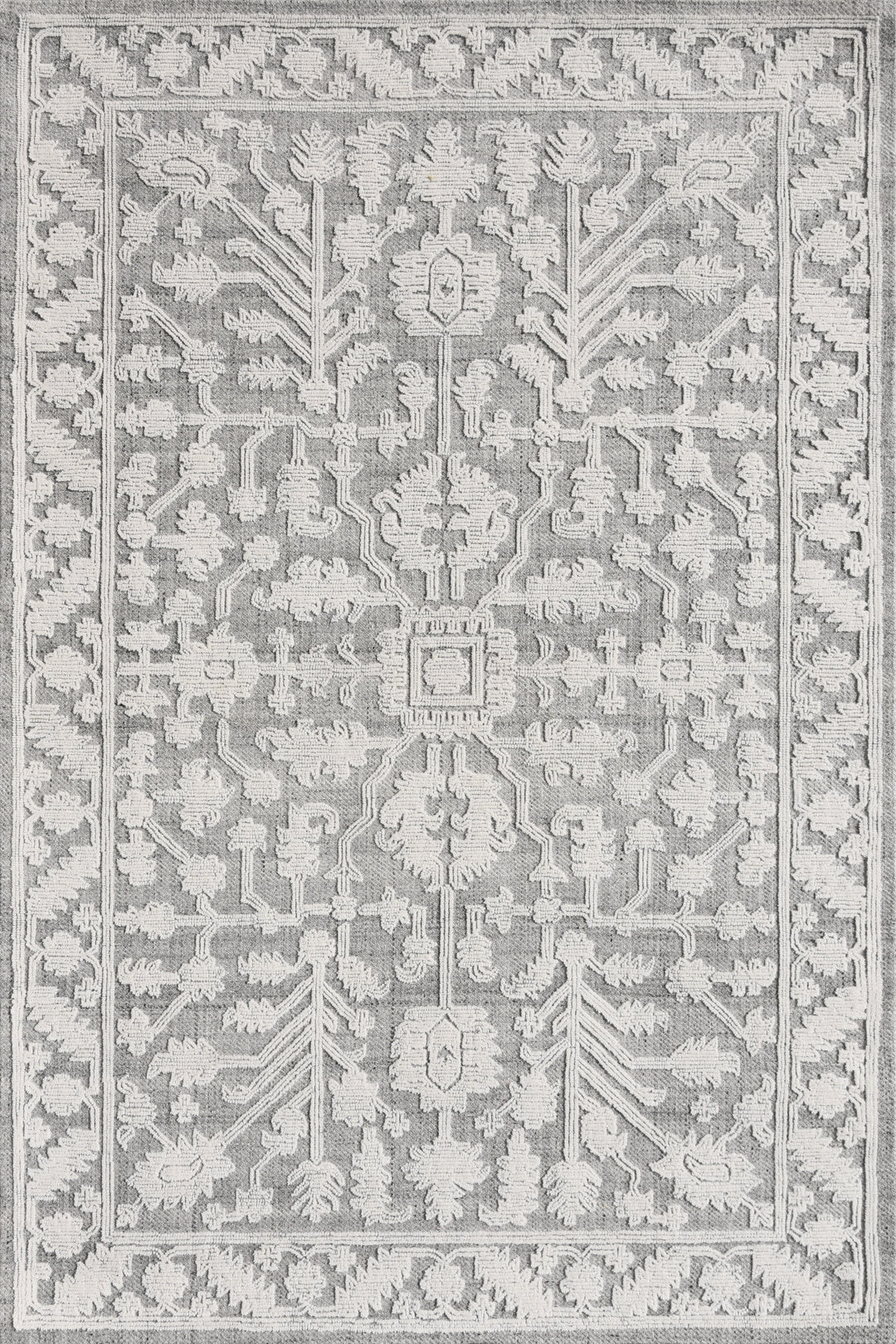 Persian Hand Tufted Wool Rug - 5x8 ft (RG_00199)