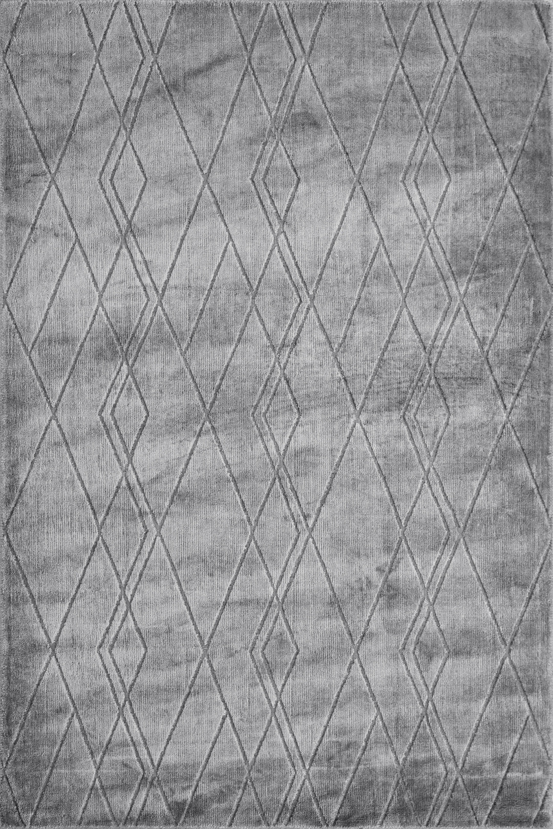 Persian Hand Tufted Viscose Rug - 5x8 ft (RG_00201)