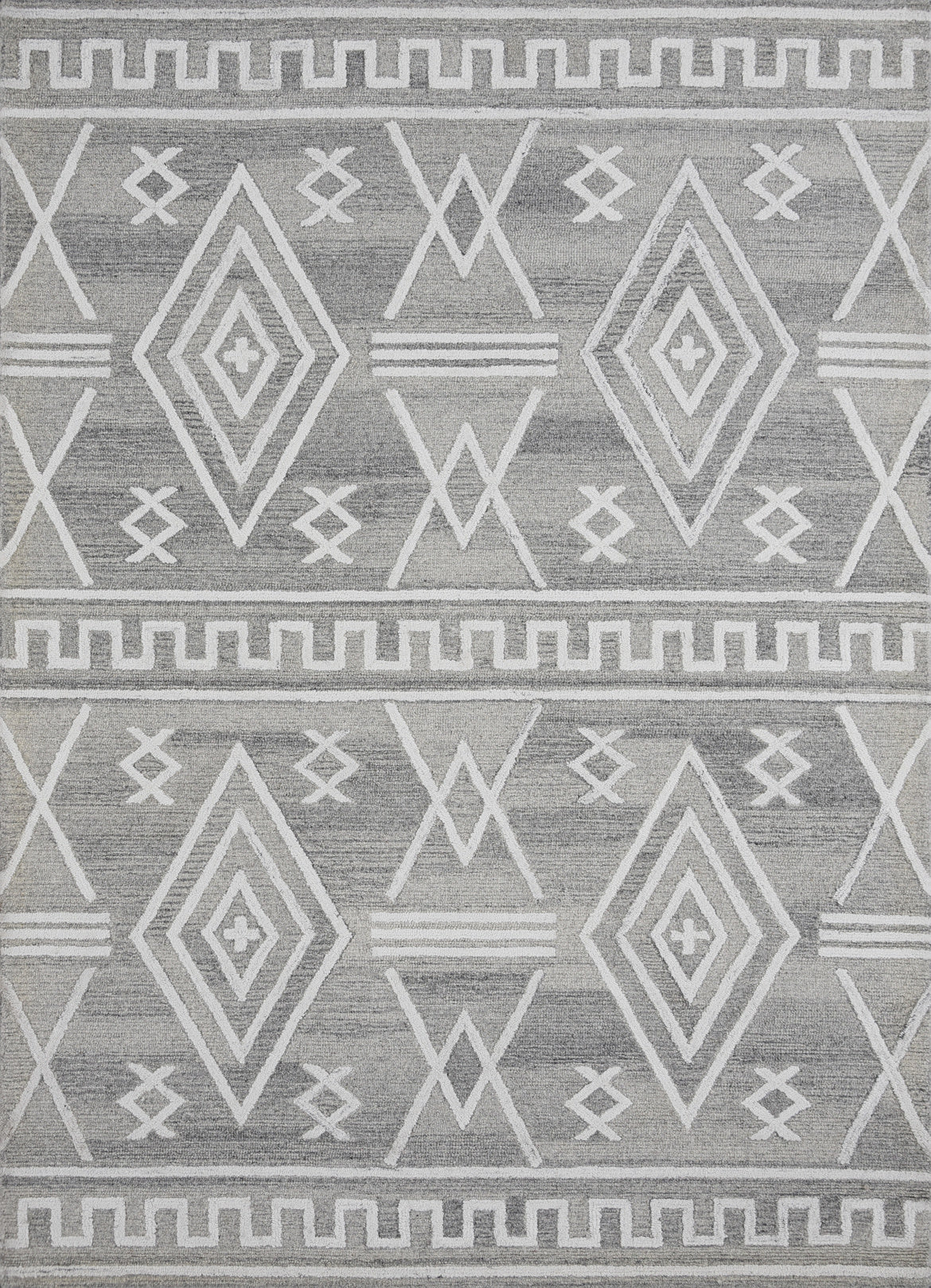 Persian Hand Tufted Wool Rug - 5x8 ft (RG_00208)