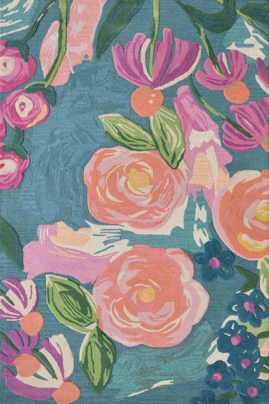 Floral rug