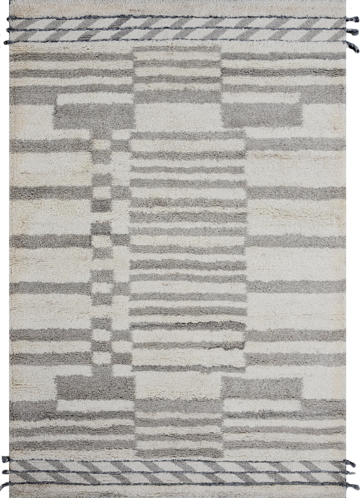 Persian Hand Tufted Wool Rug - 5x8 ft (RG_00211)