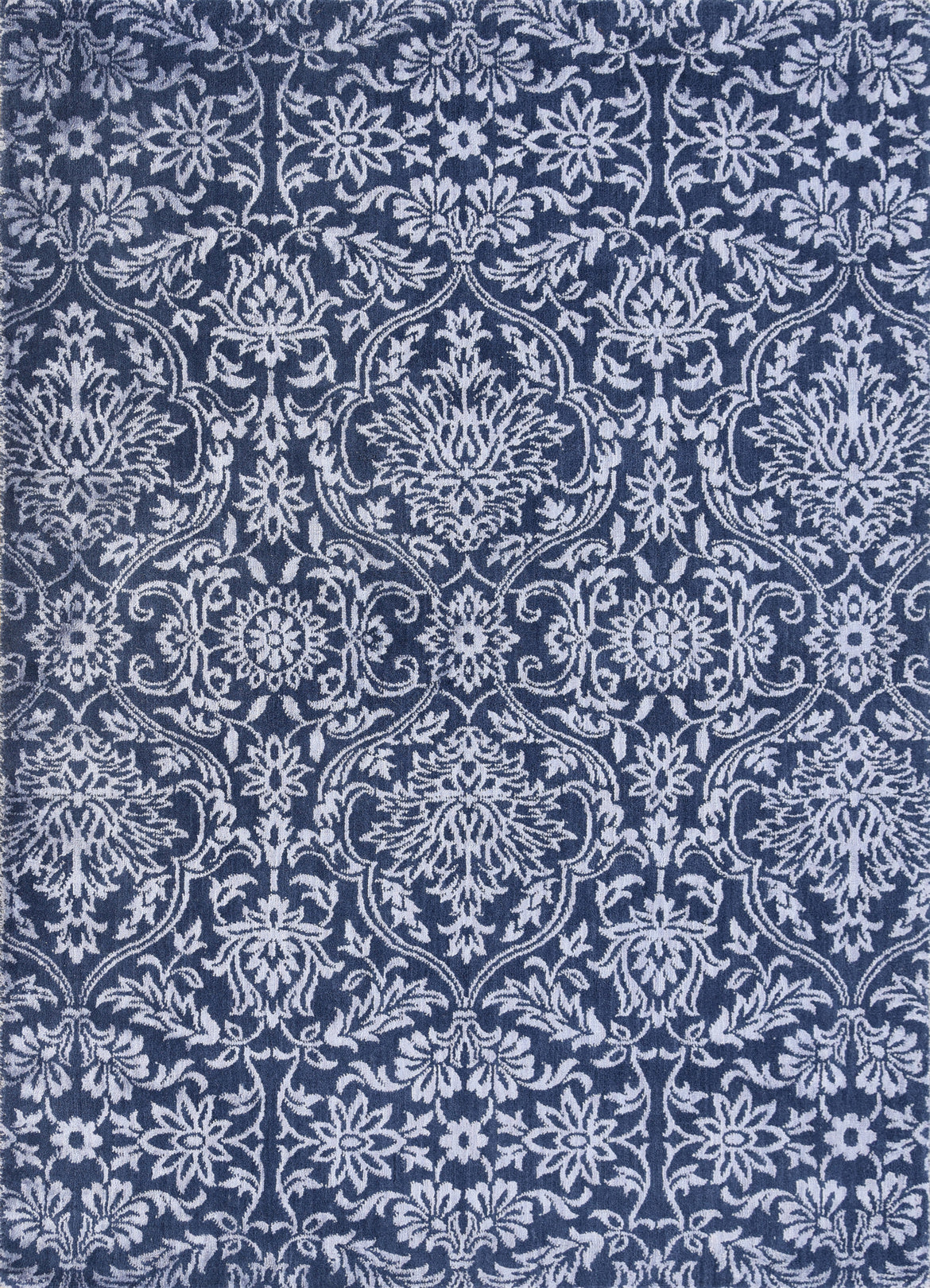 Persian Hand Tufted Wool & Viscose Rug - 5x8 ft (RG_00216)