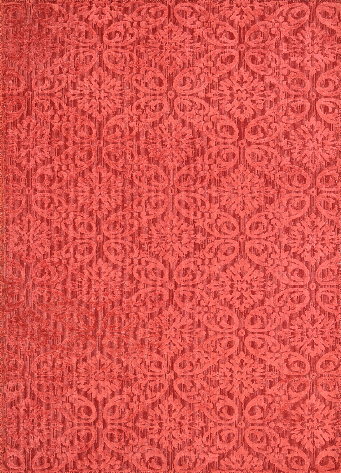 Persian Jacquard Wool & Viscose Rug - 5x8 ft (RG_00218)