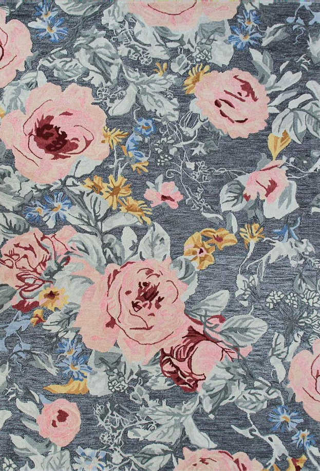 Floral Hand Tufted rug