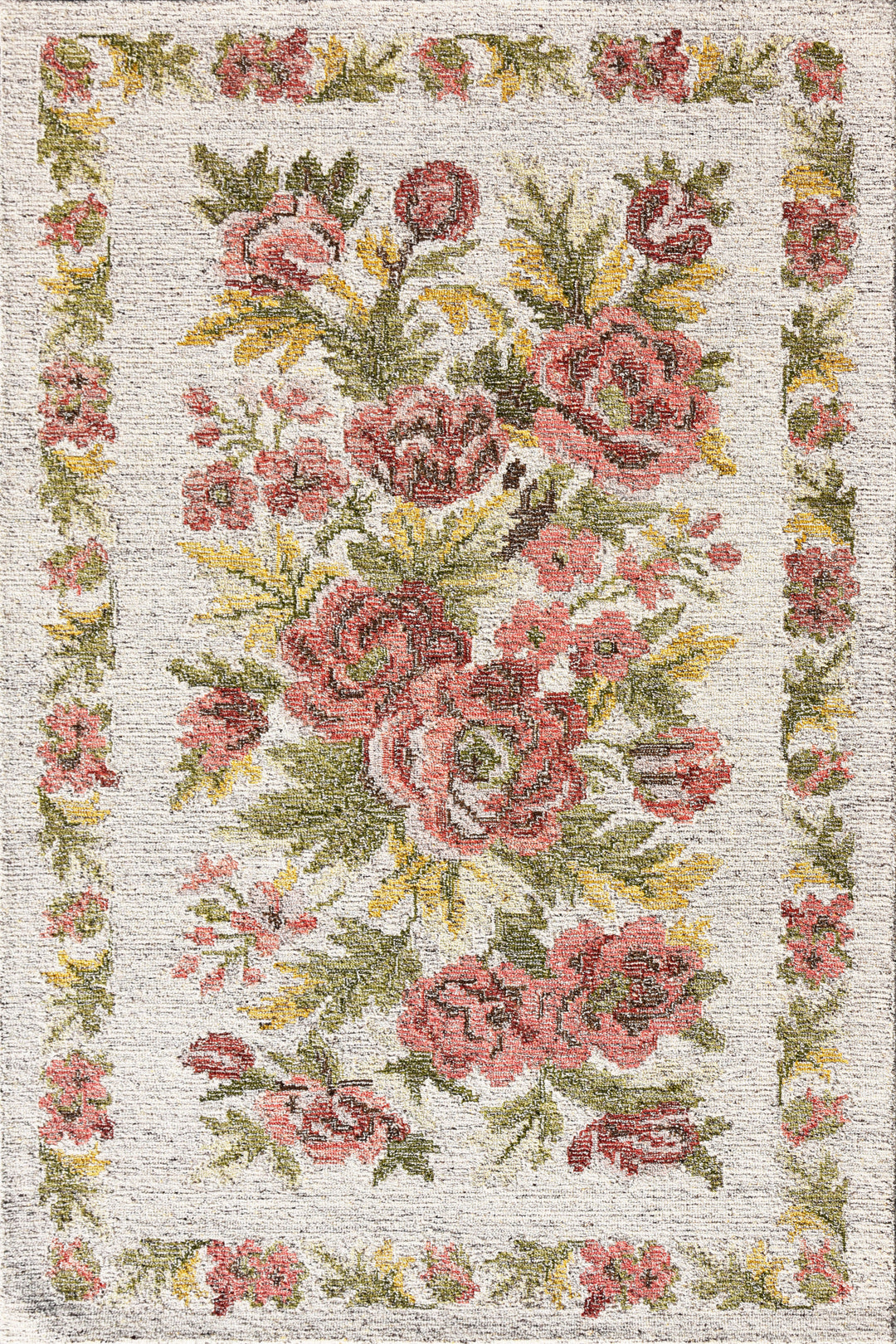 Floral rug