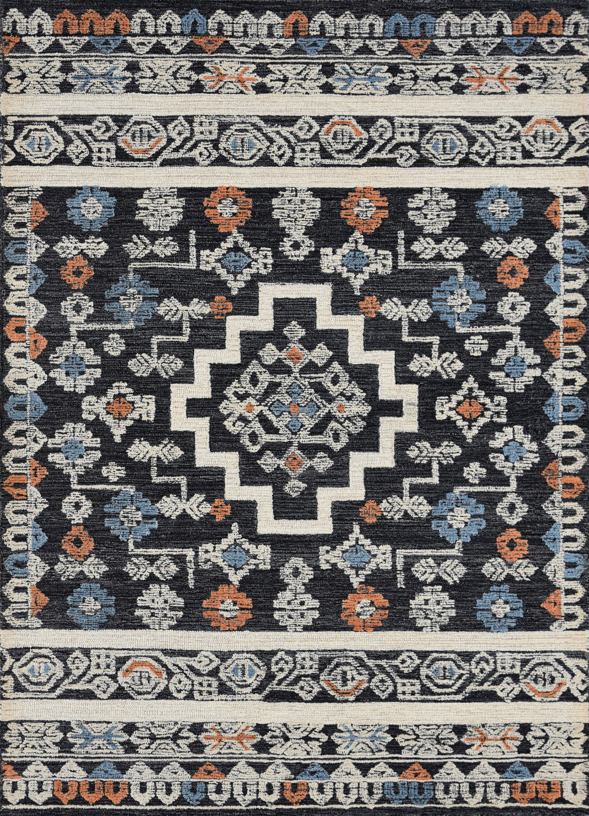 Persian Hand Tufted Wool Rug - 5x8 ft (RG_00262)