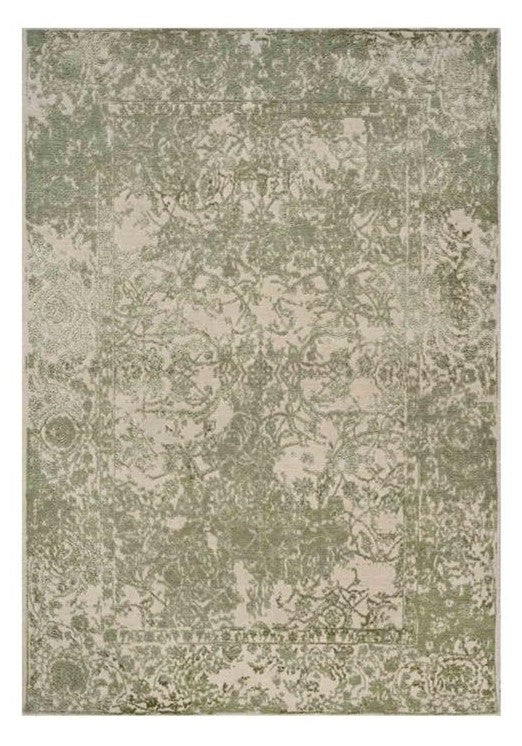 Transitional Loom Knotted Wool & Viscose Rug - 5x8 ft (RG_00265)