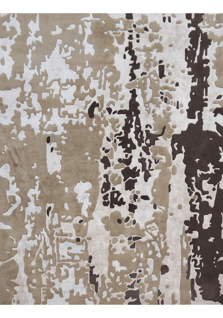 Transitional Hand Tufted Wool & Viscose Rug - 5x8 ft (RG_00275)