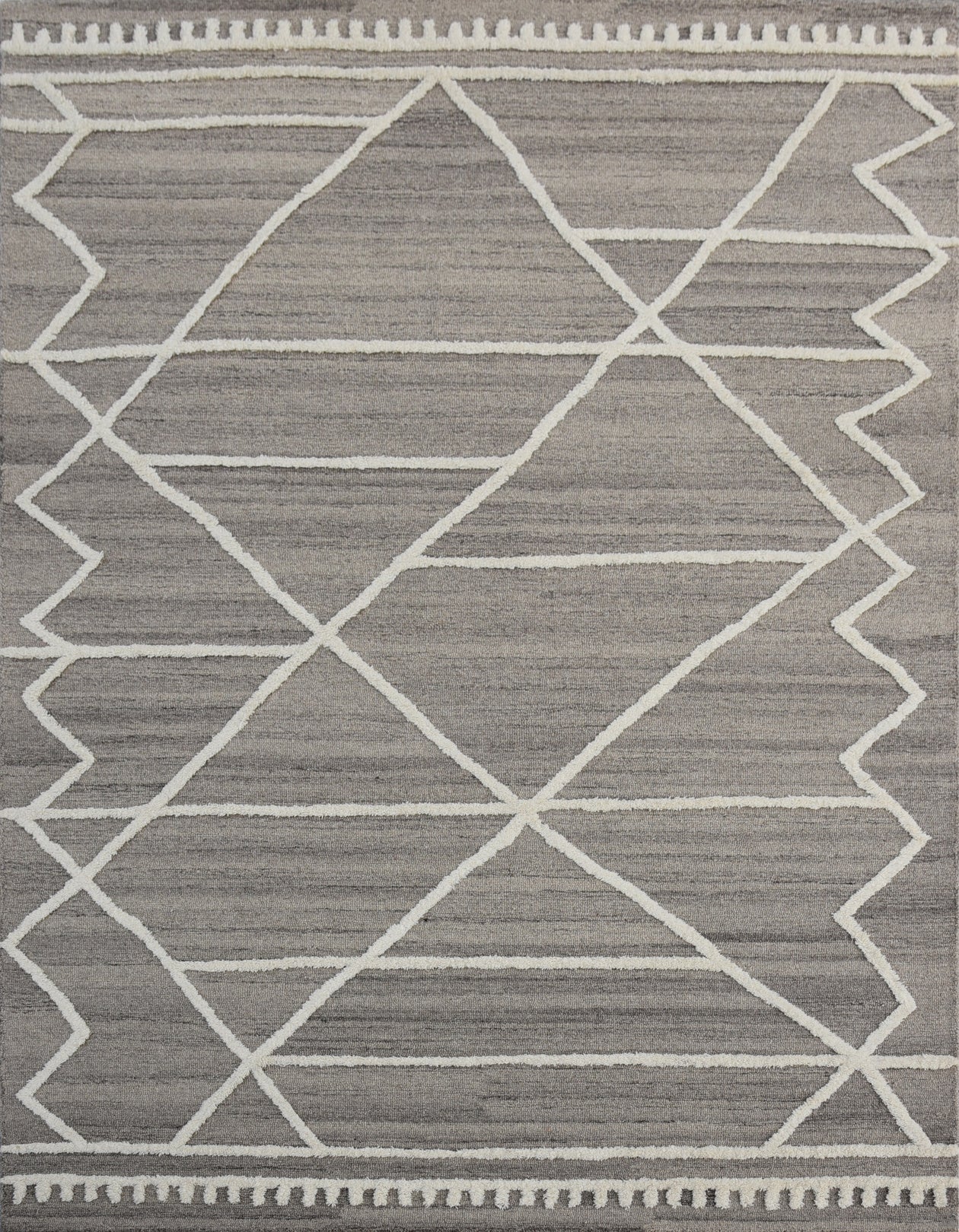 Transitional Hand Tufted Wool Rug - 8x10 ft (RG_00280)