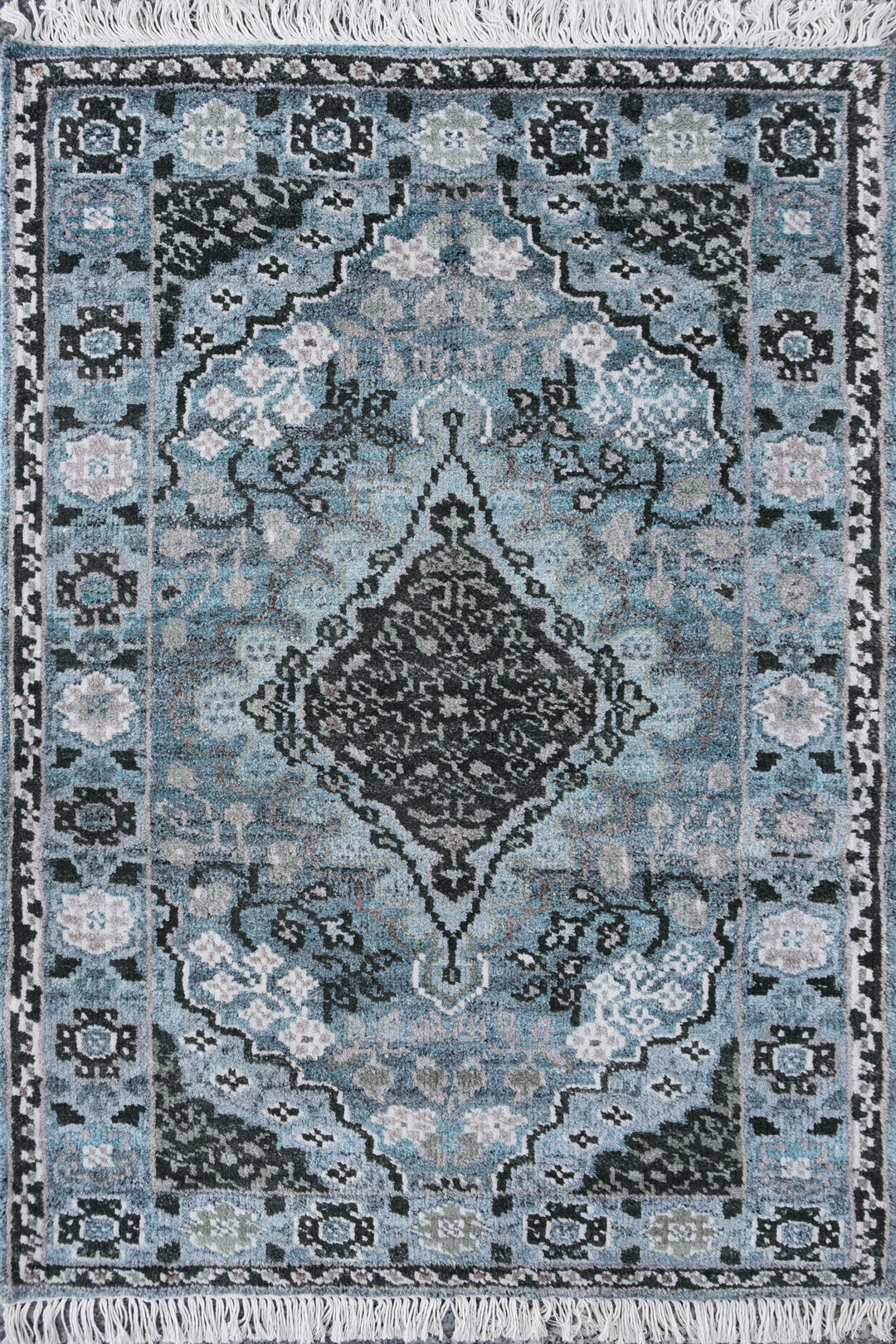 Transitional Hand Knotted Wool Rug - 4x6 ft (RG_00284)